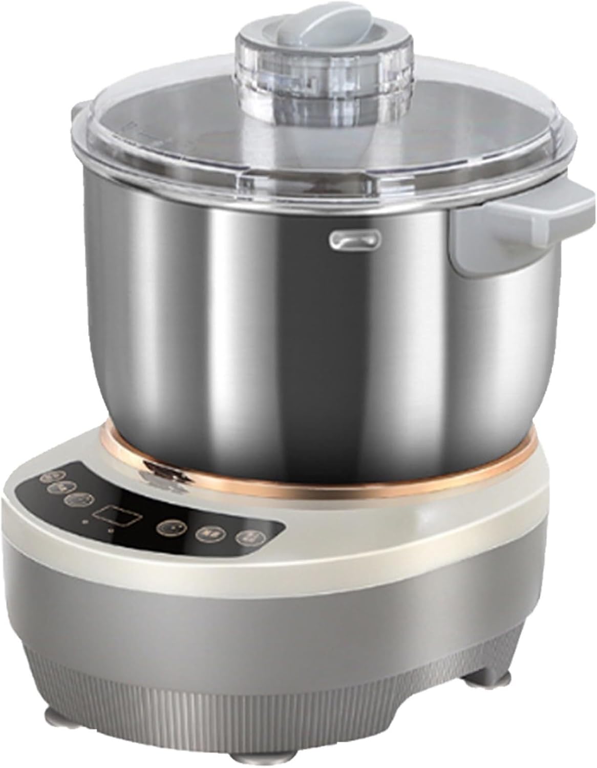 Dough Maker with Fermentation Function, 5L/7L Non-Stick Stainless Steel Dough Flour Mixer, Microcomputer Timing and Front Touch Screen, Large Capacity, Great for Baking(7L)