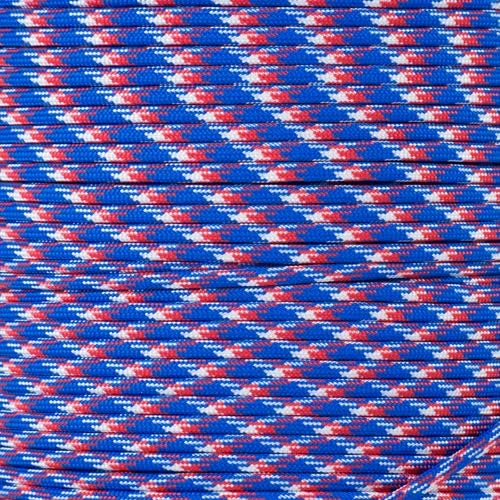 550 Paracord 550LB 7-Strand Twisted Inner Core Parachute Cord - Over 250+ Color Choices - Multiple Length Options (Hanks & Spool)