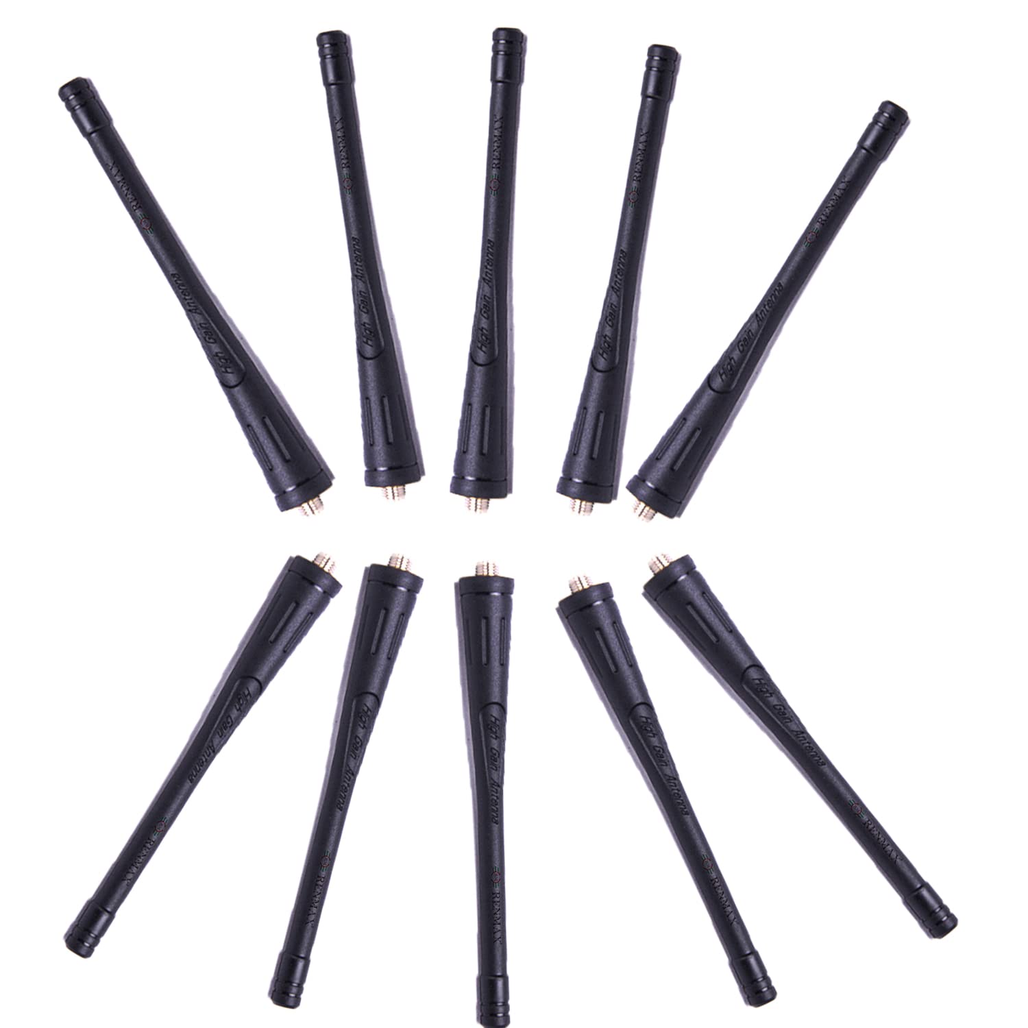 See full amazon price history chart for RENMAX Antenna for Two Way Radio Walkie Talkie UHF 400-470 MHz - Black (Pack of 10) RENMAX Antenna for Two Way Radio Walkie Talkie UHF 400-470 MHz - Black (Pack of 10) (B09NL5DNWD) Amazon Price History, Amazon Price Tracker