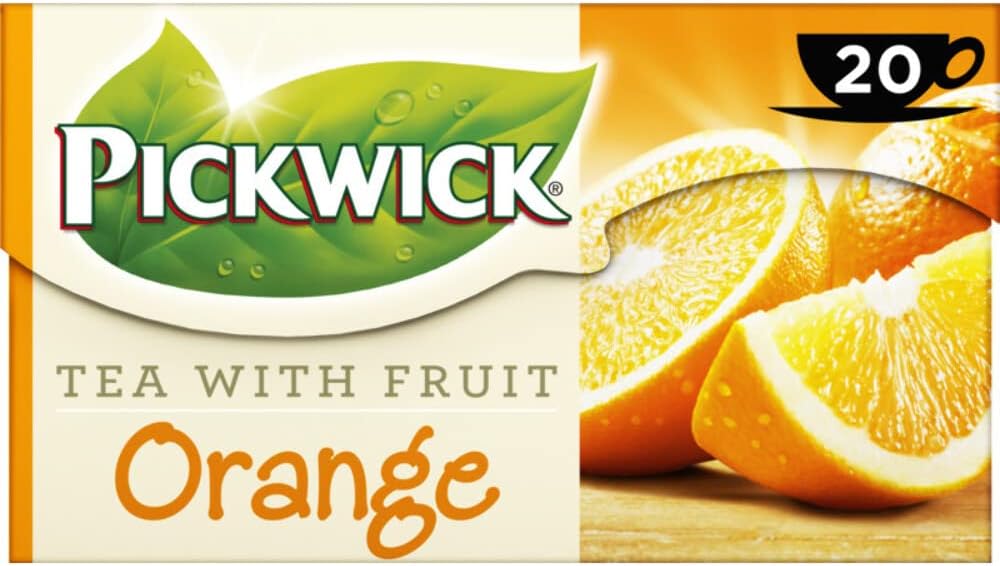 Jacobs Douwe Egberts, Pickwick, Tea, Master Blenders, Fruit Orange, Single Pack