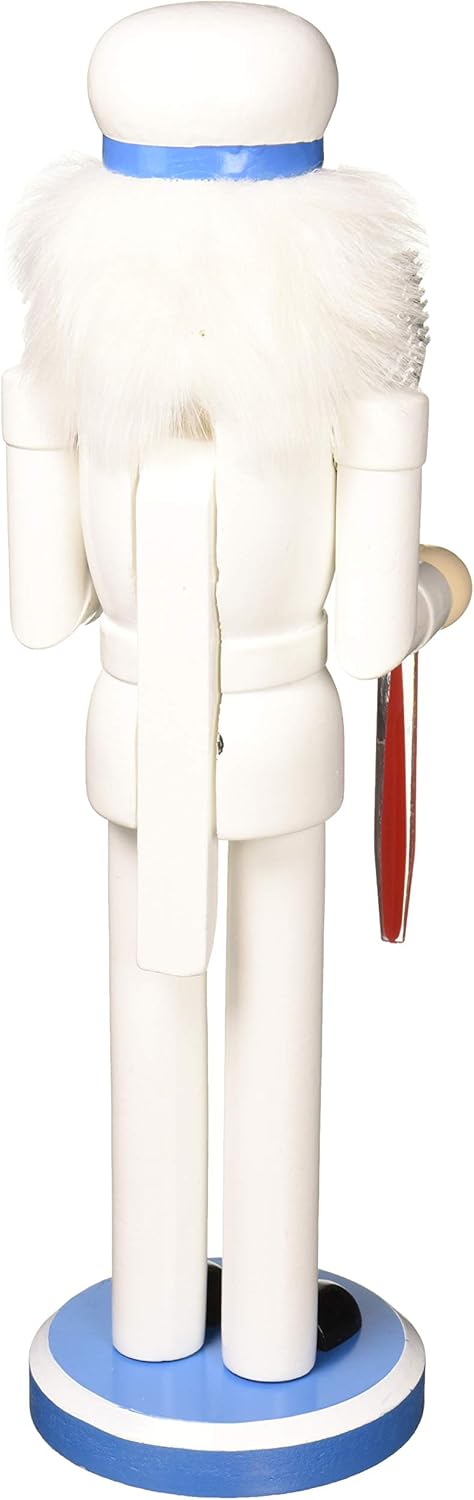 Santa's Workshop Dentist Nutcracker, 14" Tall, Blue/White