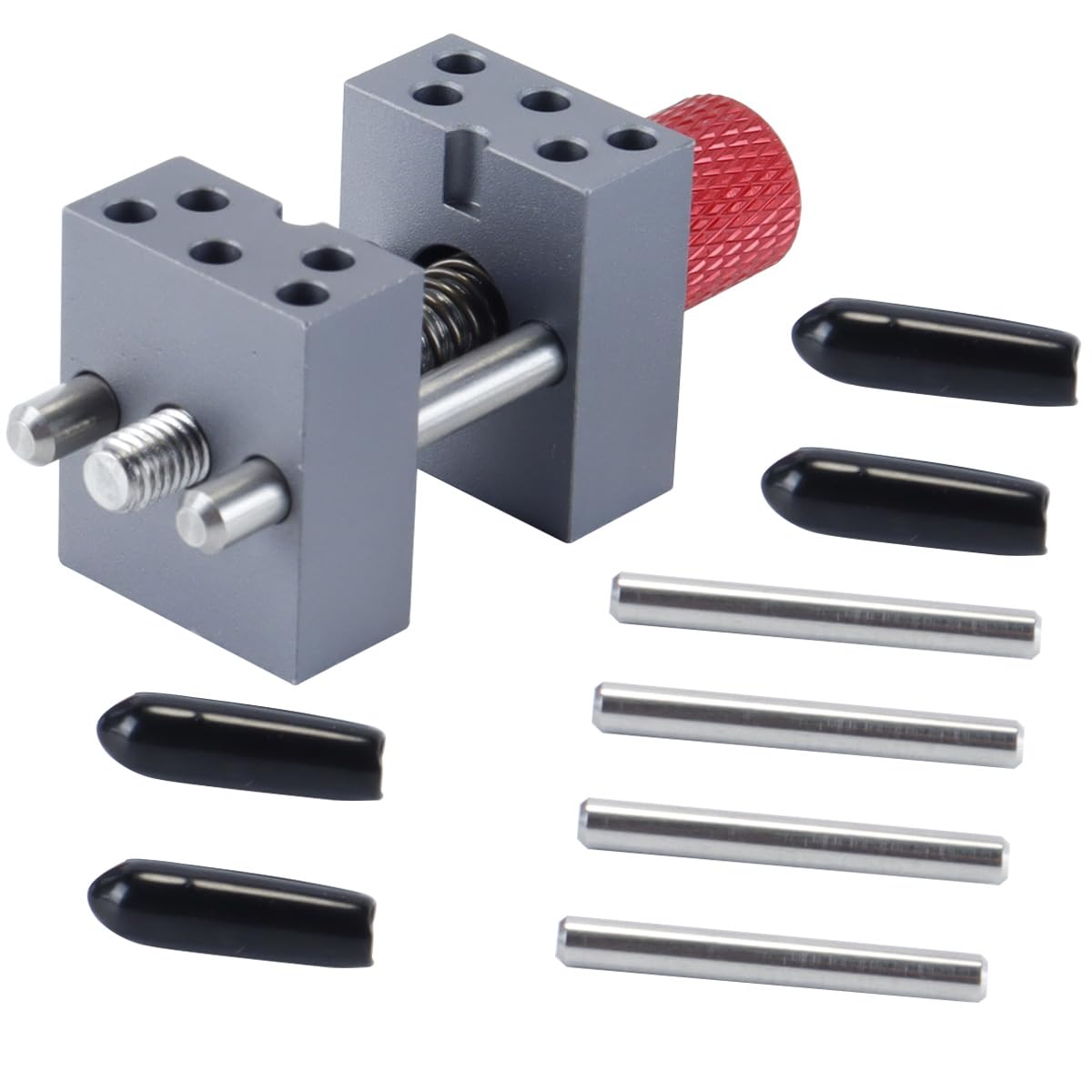 Orivin High Precision Mini Vise Diameter Adjustable Parallel Table Vise Small Flat Clamp for Model Building Tools Jewelry
