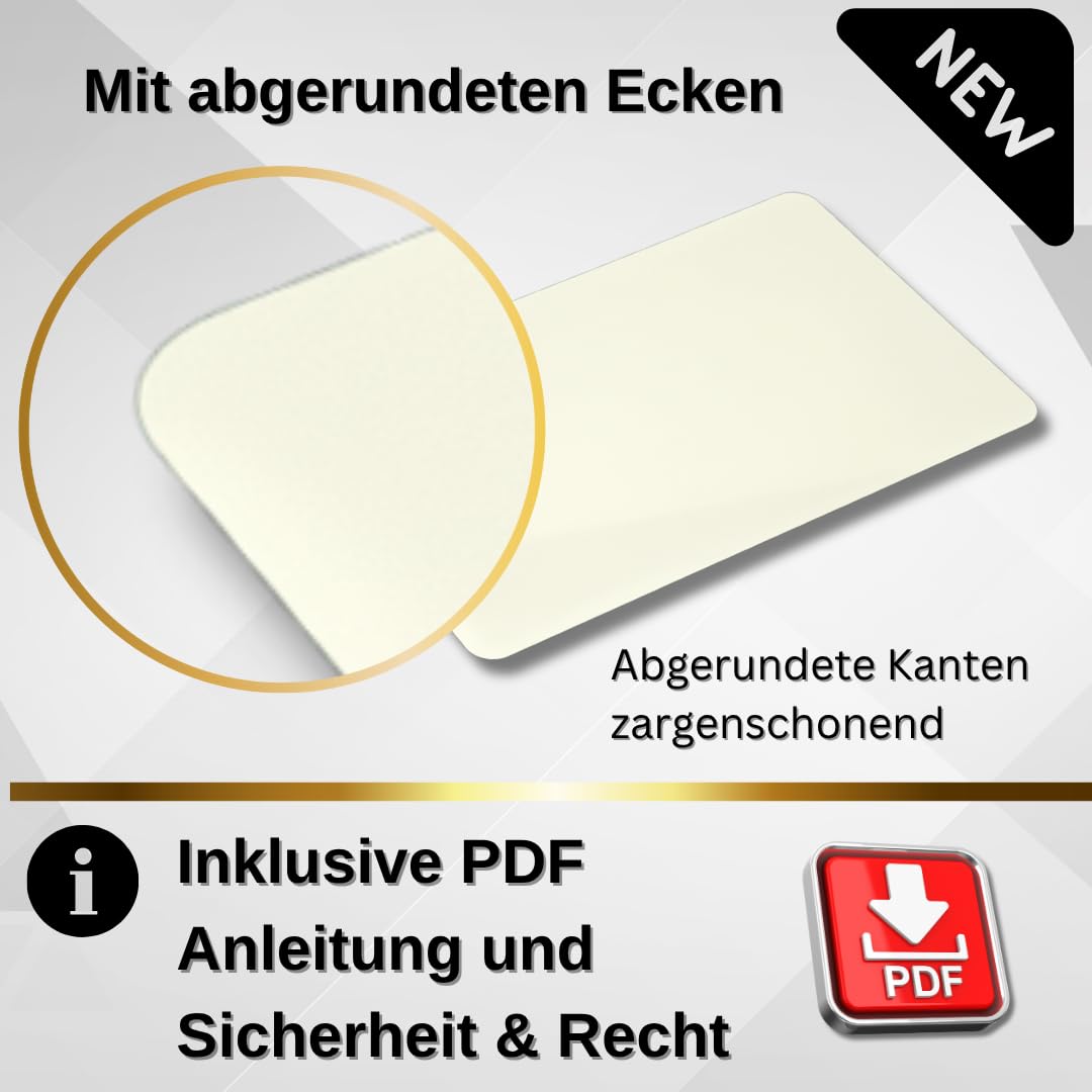Türfallen-Öffnungskarte 0,35 mm | Öffnet jede Tür mit Falle | Plastik-Karten Tür-Schloss-Öffner | Profi-Qualität • Made in Germany • inkl. PDF-Anleitung