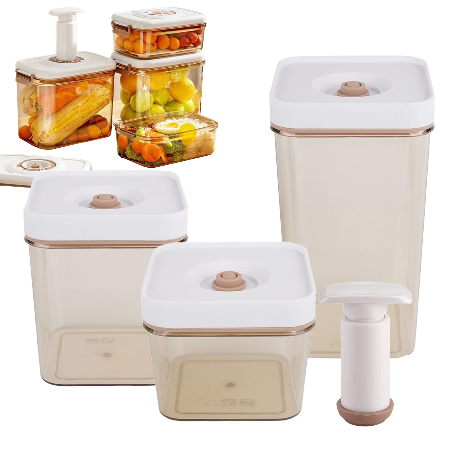 Boîte De Conservation Alimentaire Bocal Hermétique Compatible Micro-ondes