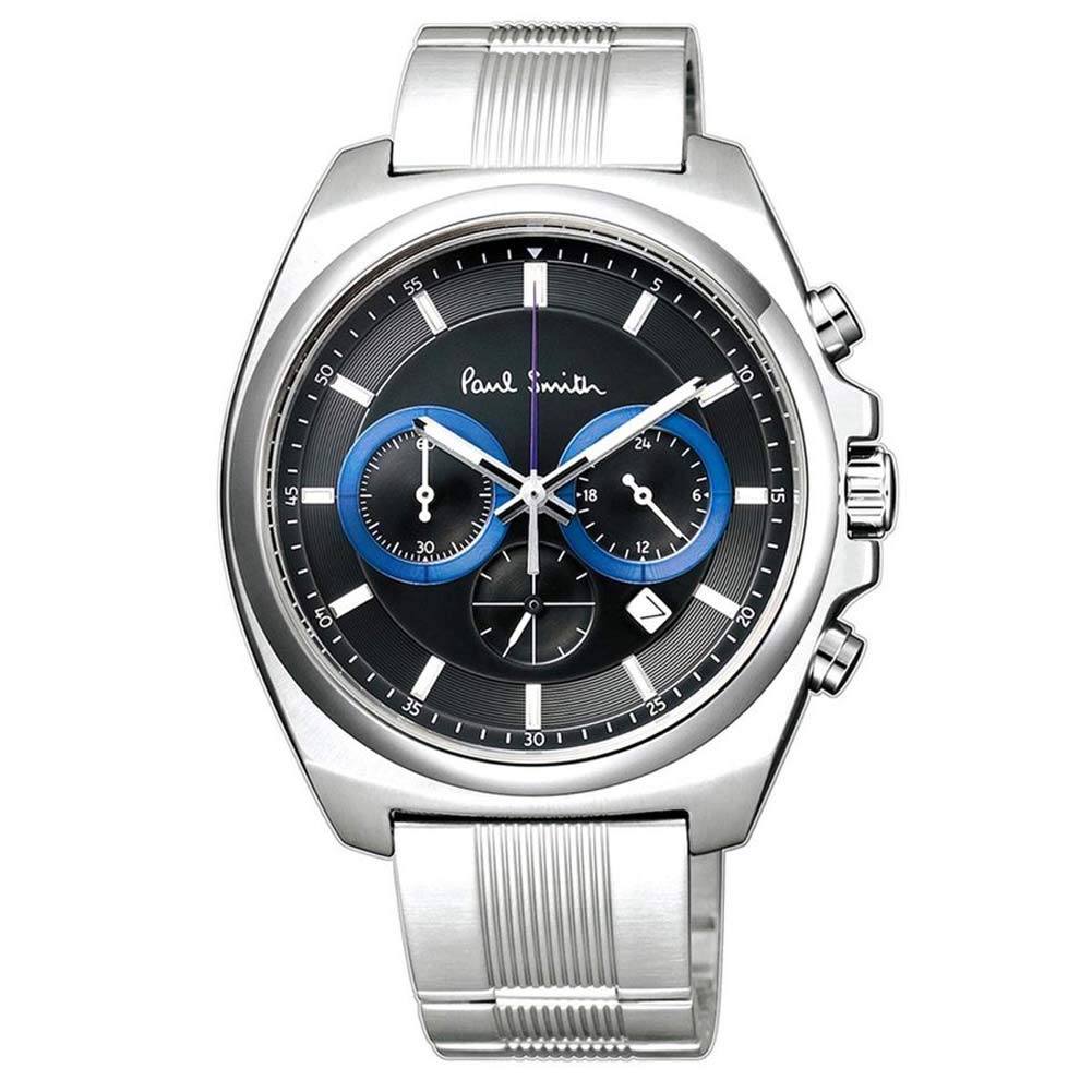 入手困難 箱付✨ポールスミス　腕時計　ファイナルアイズ　クロノグラフ ブルー ✨入手困難 箱付✨ ポールスミス稼働 ファイナルアイズクロノグラフ ブルー