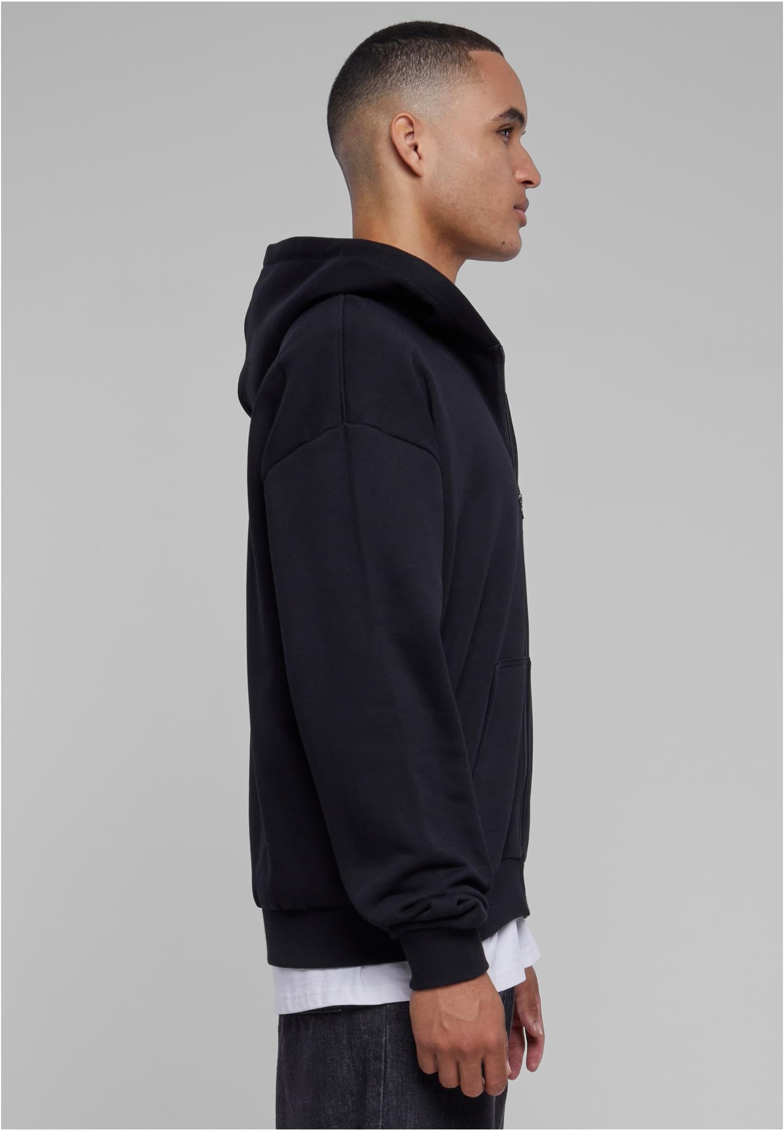 Mister tee Mt2477-vive La Liberte Heavy Oversize Zip Hoody Sudadera con Capucha Hombre