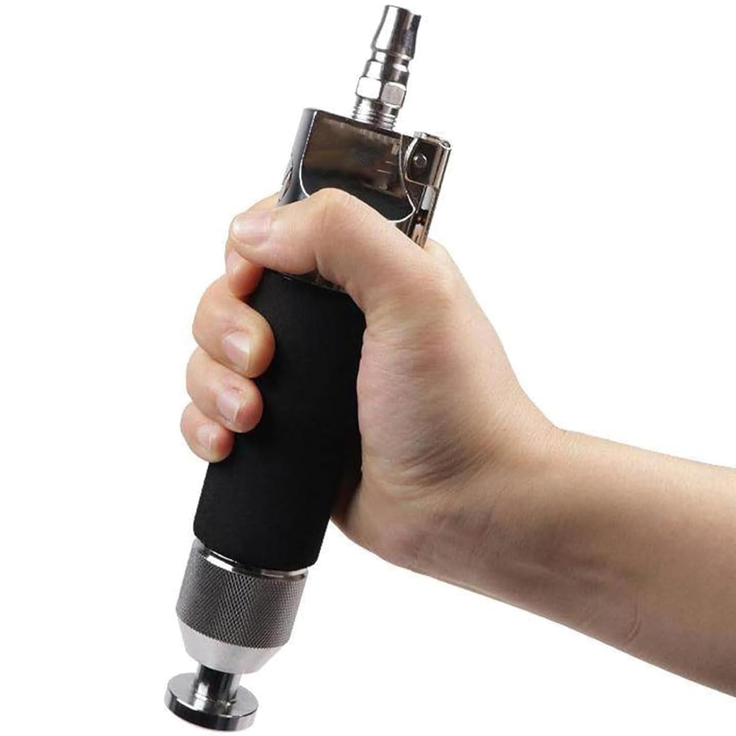 Martillo neumático, herramienta de aire industrial de alta frecuencia, cabeza de 29 mm, 5500 RPM para aplicaciones de cuero, textil, calzado, tuberías de acero