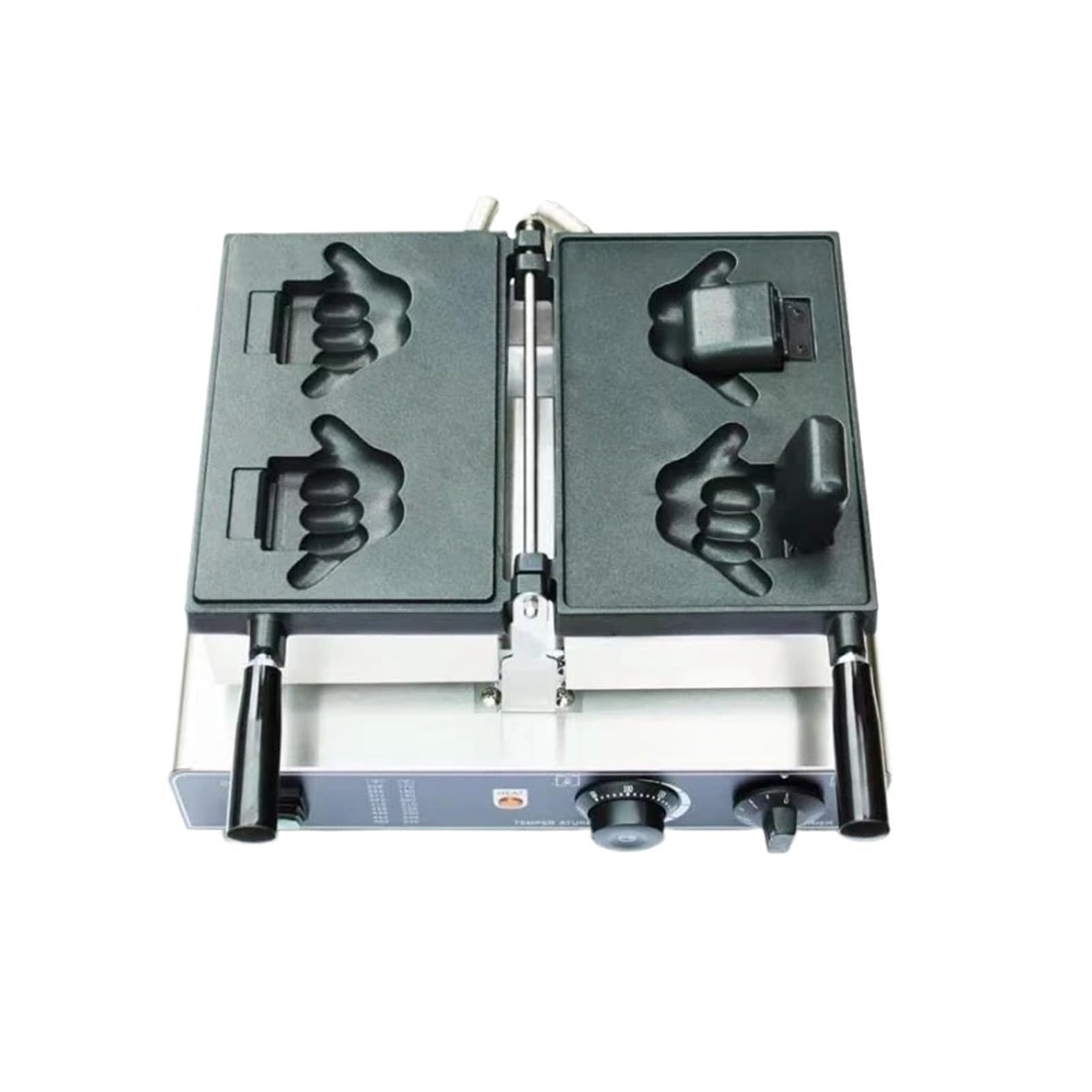 Machine À Gaufres For Cafés Et Boutiques, Fabrication De Whip, Gaufrier Taiyaki, Équipement Cuisine For Snacks Hawaïens Chauffage Uniforme Et Rapide