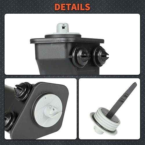 Miniatura 7 de labwork Depósito de bomba de dirección asistida 5C0422371 Reemplazo para Beetle Passat 2006-2017