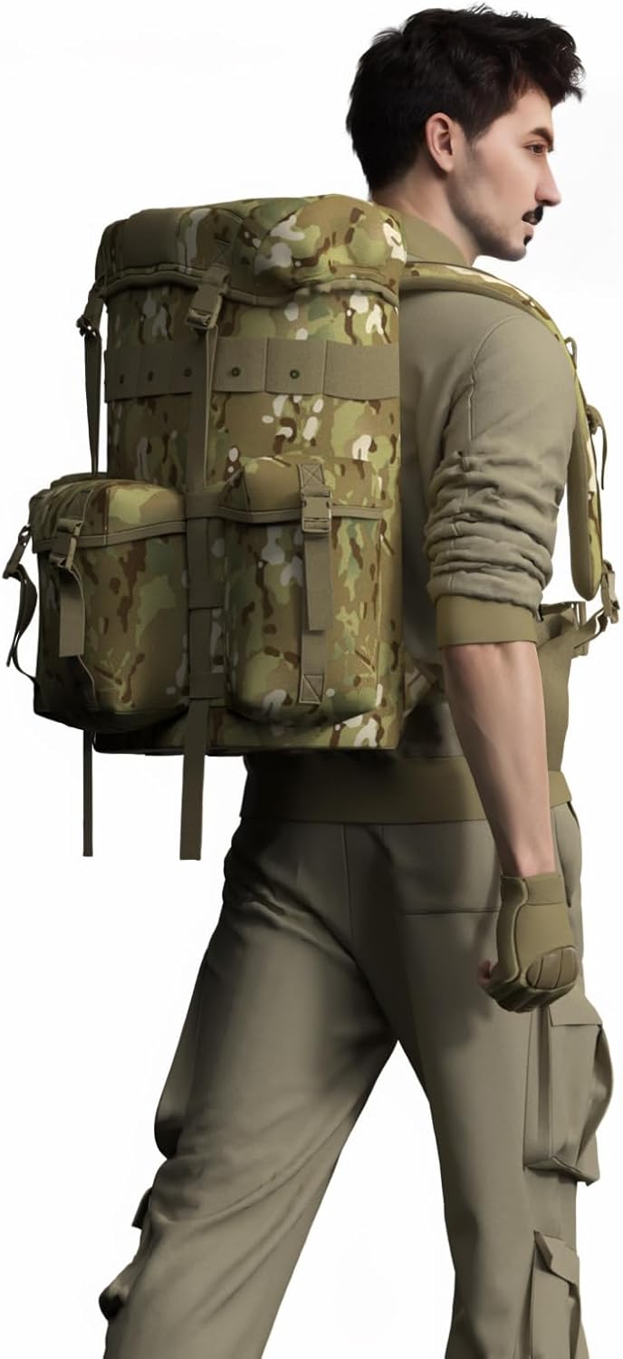 MT Military ALICE Pack Internal frame Army Survival Combat ALICE Rucksack Backpack - Image 6