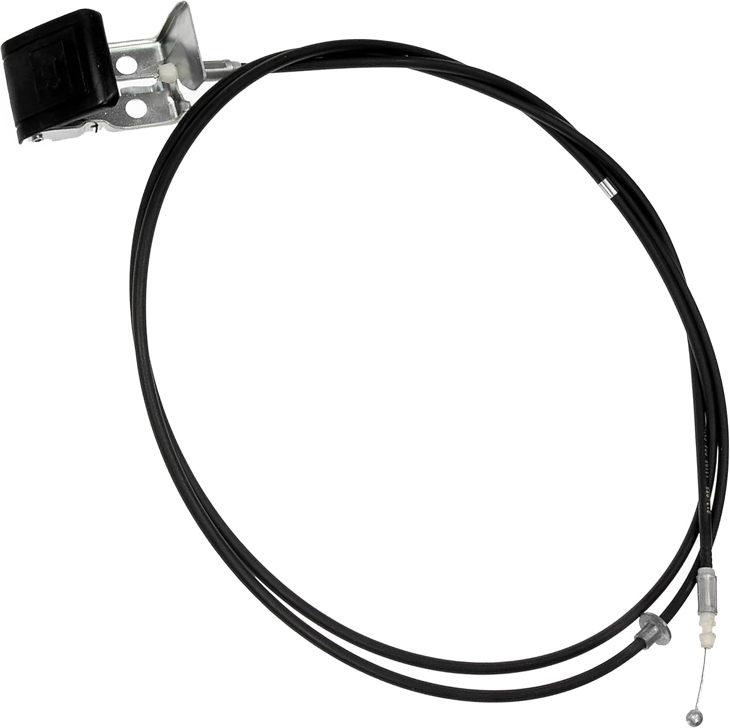 APDTY 023199 Hood Release Cable With Interior Pull Handle Compatible With 2000-2006 Toyota Tundra 2001-2006 Toyota Sequoia (Replaces 53630-0C010, 536300C010)