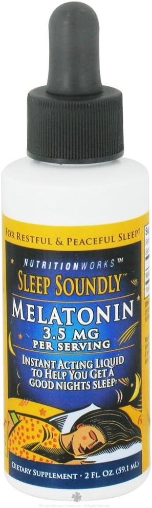 NUTRITION WORKS S/S MELATONIN 2 OZ