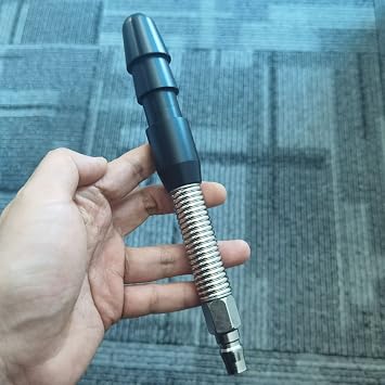 Black Vac-u-lock Bendable Spring Connector Extension Rod Vac-U-Lock w/Quick Device Adapter