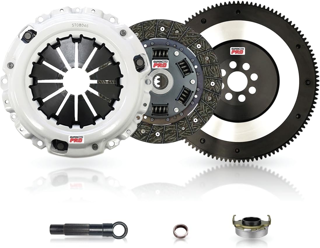 CMP Stage 2 Sport Clutch Kit with Chromoly Flywheel Fits 2006-2015 Civic 1.8L SOHC 4cyl R18A1