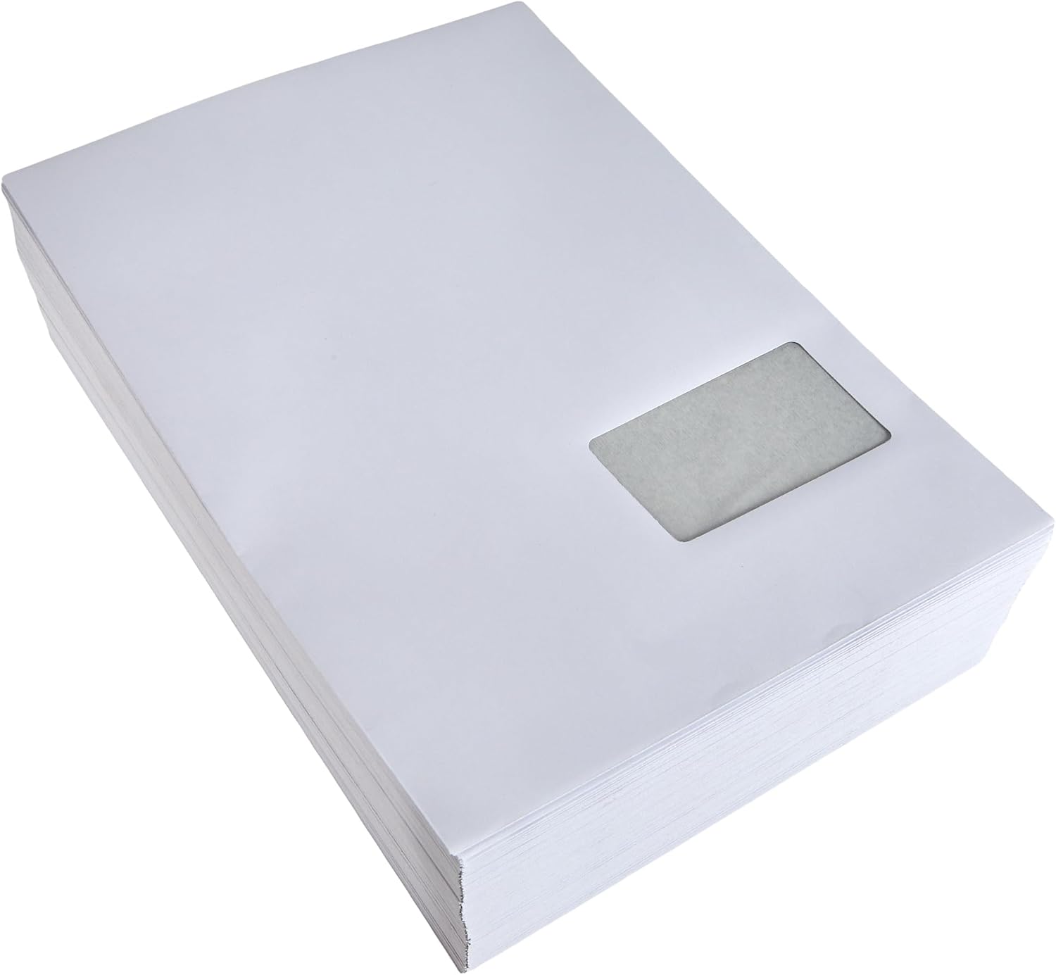 Securitex Envelope C4 (324 x 229 x 3 mm) Self-Adhesive with Window White 130 g Pack of 100