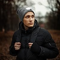Vista 19 de Etsfmoa Gorro unisex con la luz, regalos para hombres, papá, padre, gorras recargables por USB