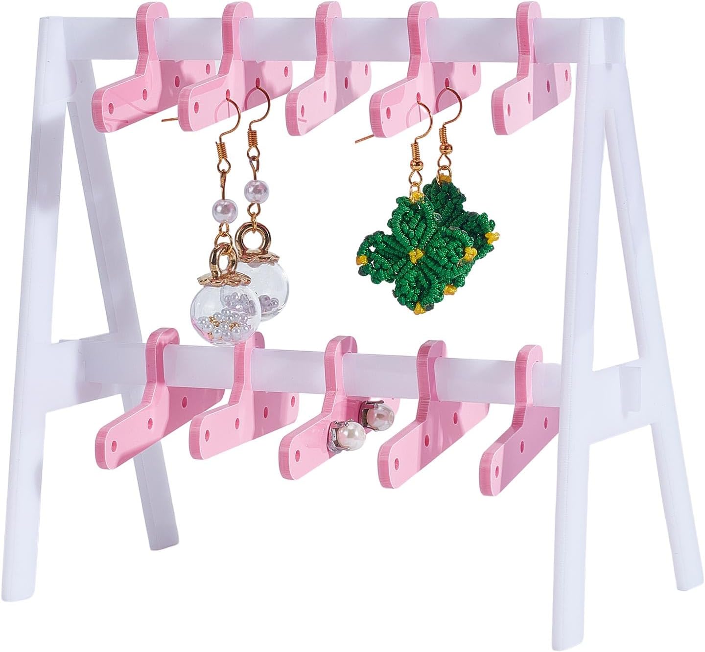 PH PandaHall Lot De 2 Supports De Rangement De Boucles D'oreilles En