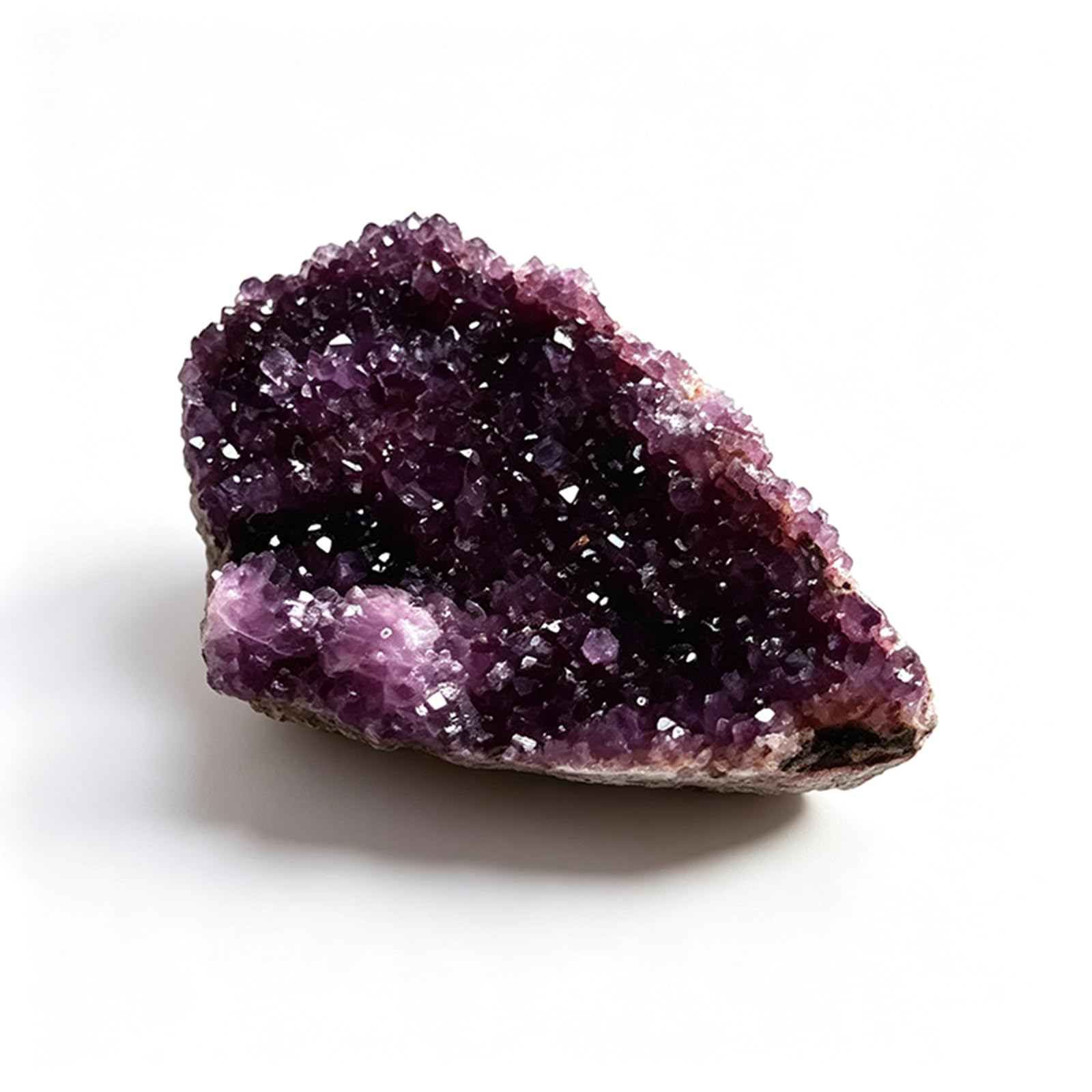 NIBHZ Natürliches Kristall-Rohmineral-Exemplar, Amethyst-Kristall-Ornament