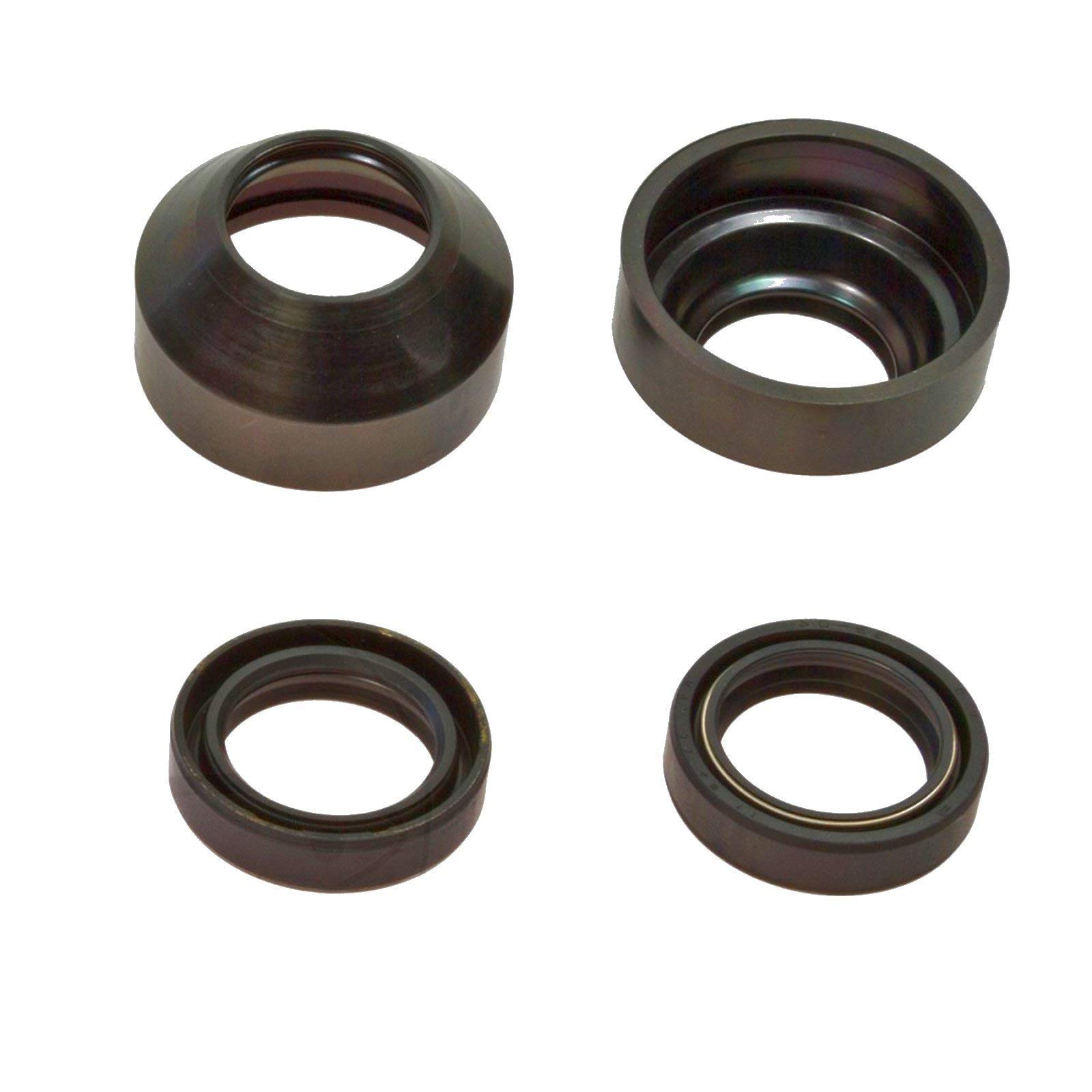 Gabel-Simmerringe Satz mit Staubkappen für GSX 400 E Baujahr 1980-1981 von Tourmax