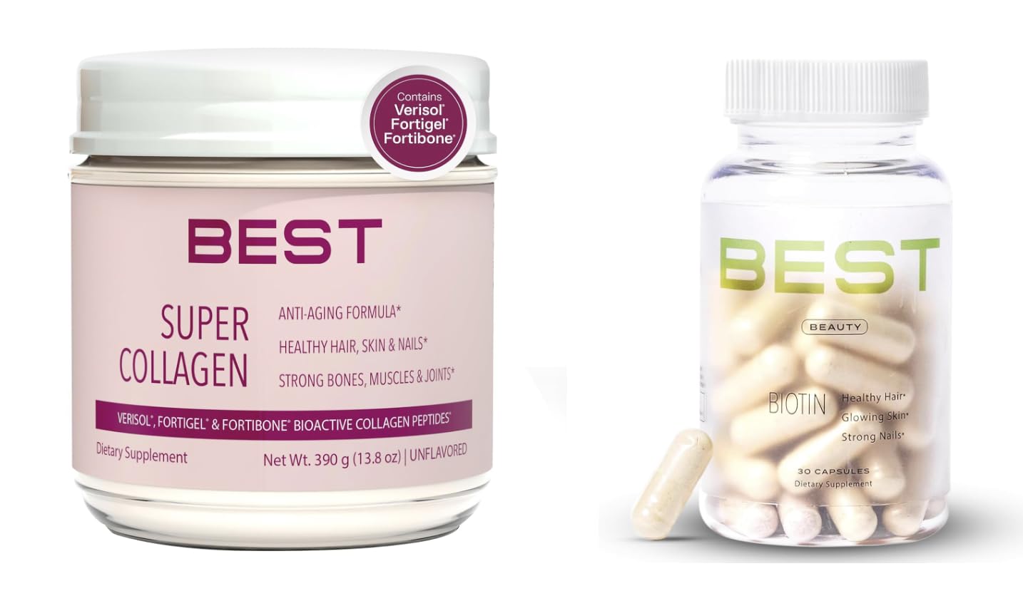 Best Super Verisol Collagen Powder Biotin Collagen Keratin Bundle