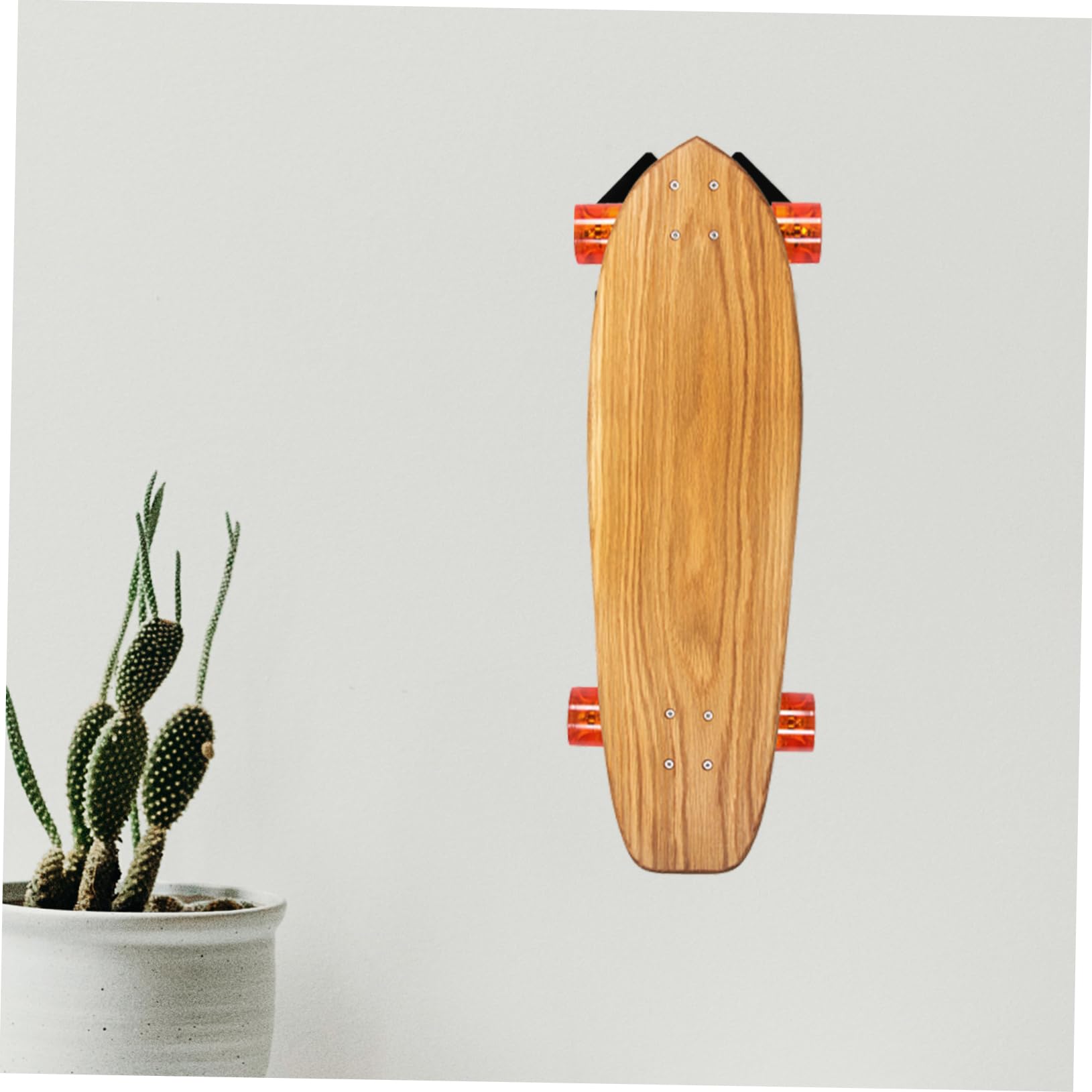 BCOATH Skateboard Mount Acrylic Display Stand for Skateboards and Snowboards Secure Screw Fixation Decor for Any Space