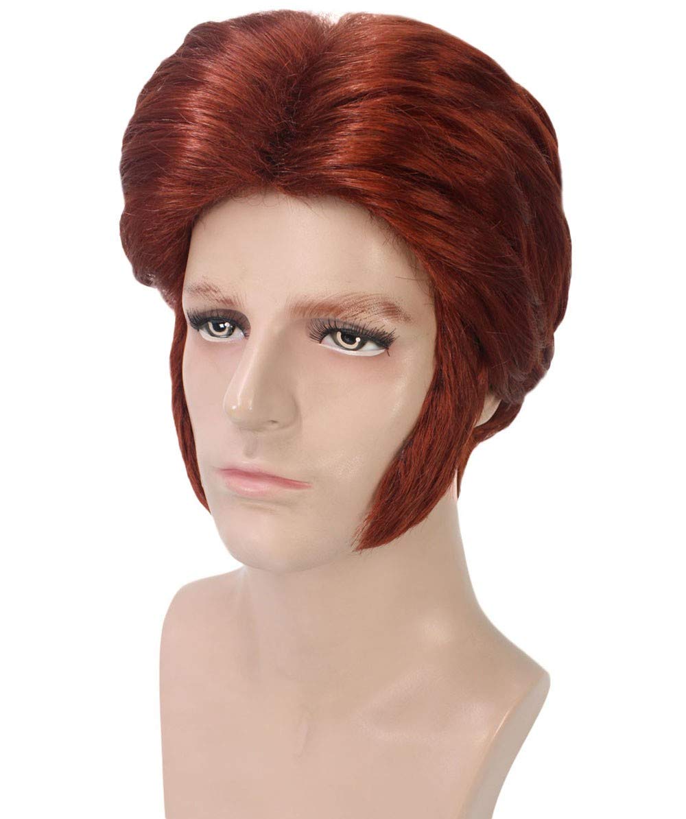 Amazon.co.jp: Wigs2you 仮装 ウィッグ H-4867 メンズ 赤髪 王子