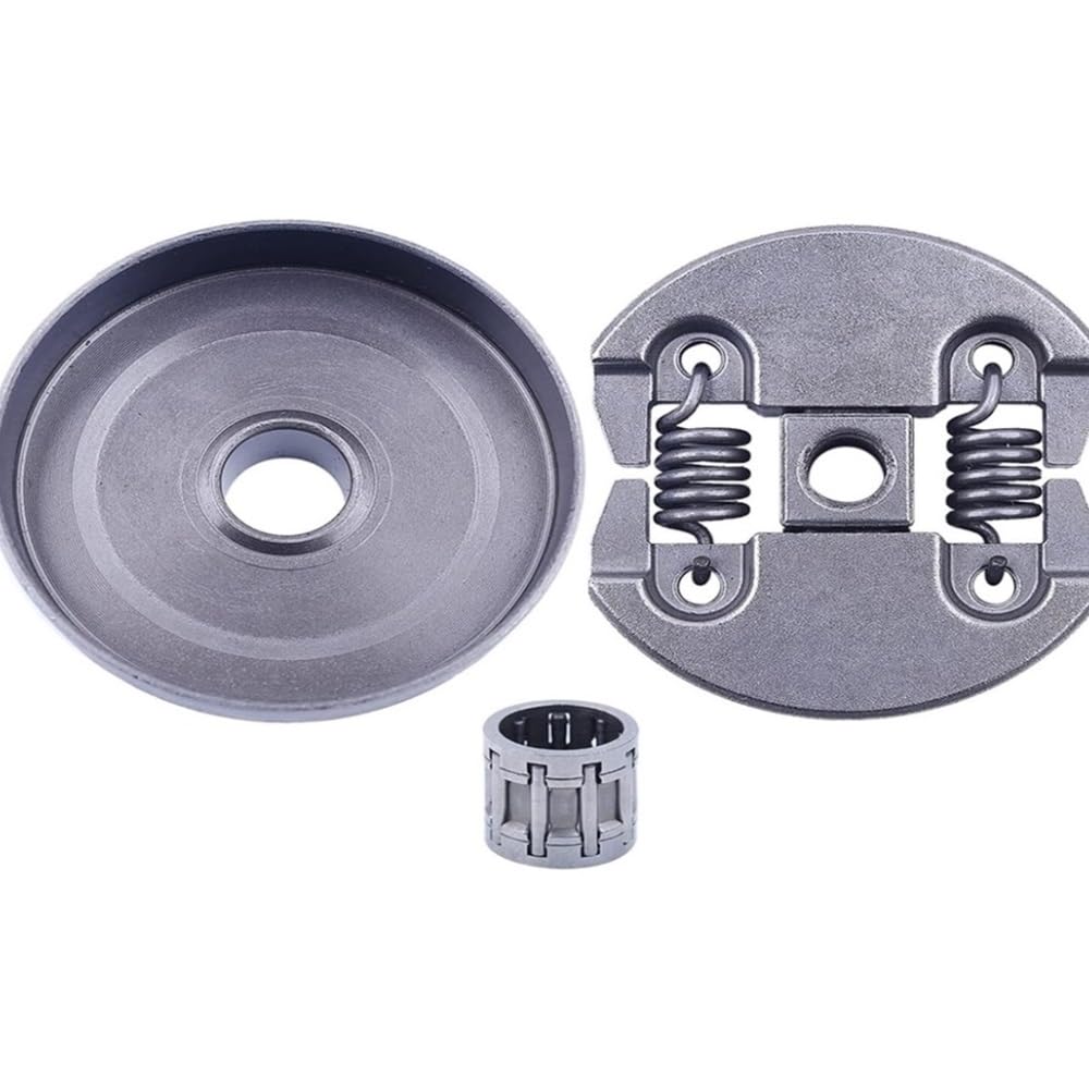 Kit roulement à aiguilles et tambour d'embrayage 6T pour réparer la tronçonneuse 25CC