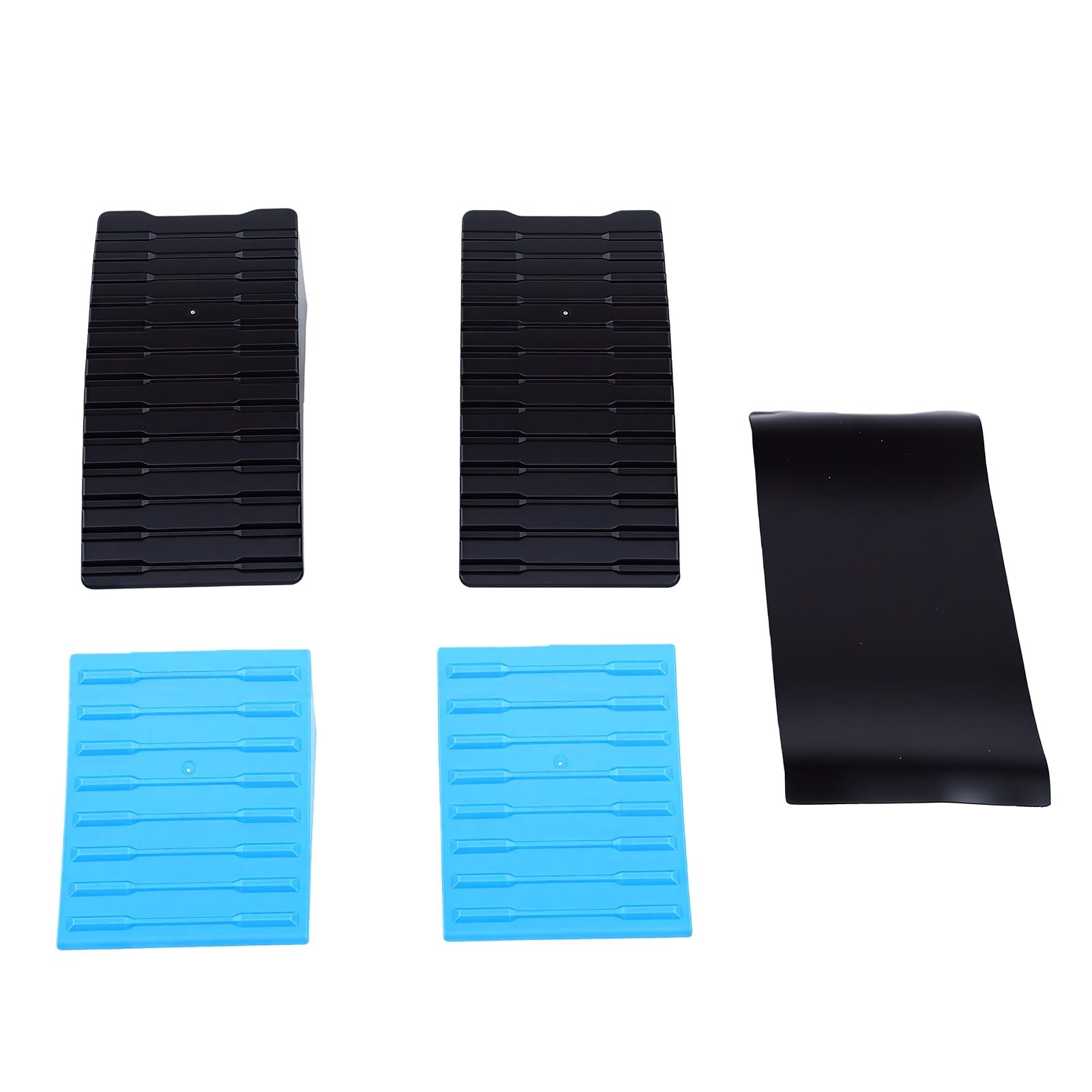 Alomejor Cales de Nivellement RV 35000 Lbs Capacité Antidérapant avec Sac