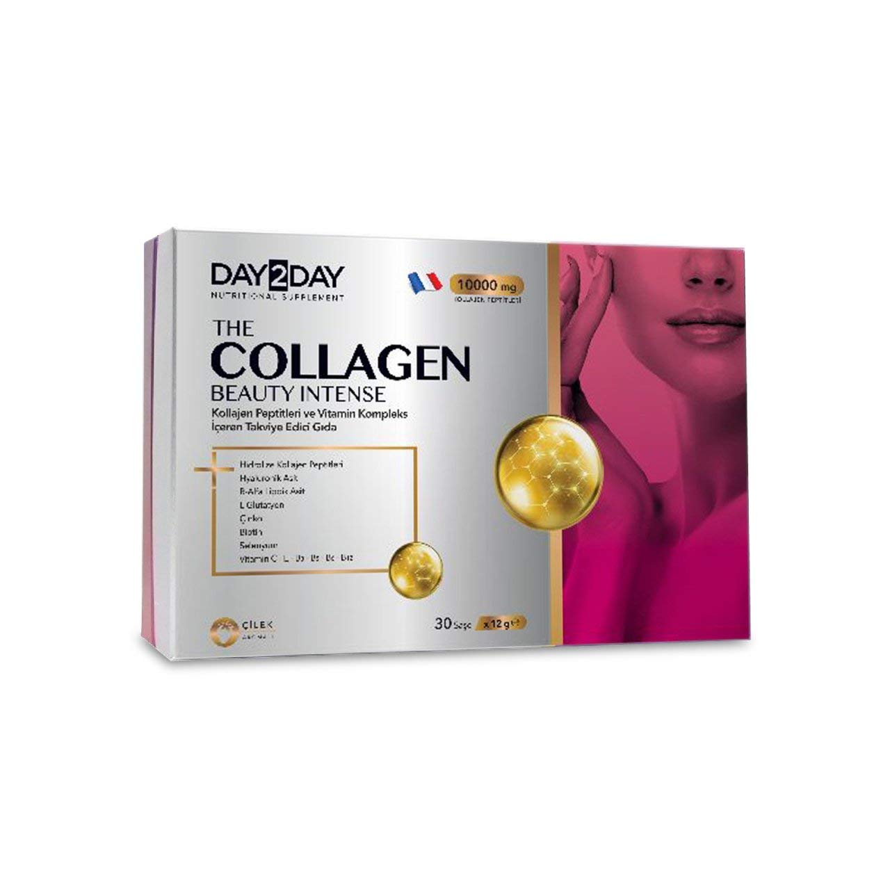 Day2Day The Collagen Beauty Intense Çilek Aromalı 30 Saşe