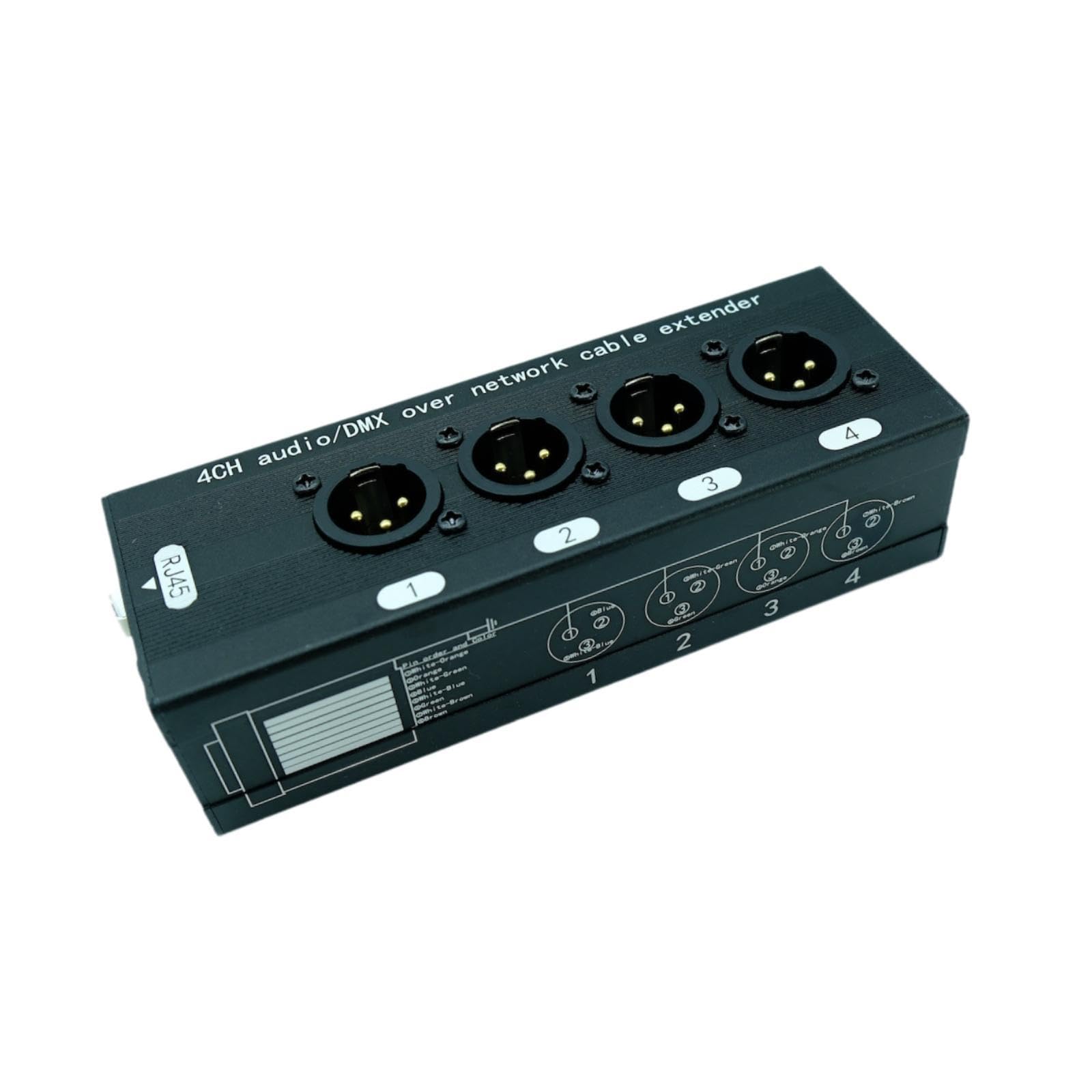 Ethernet Extender 3 Pin Ethernet Box for Audio Over Stage Lighting Equipment XLR 15 Male| High Speed Data Cable-image-41