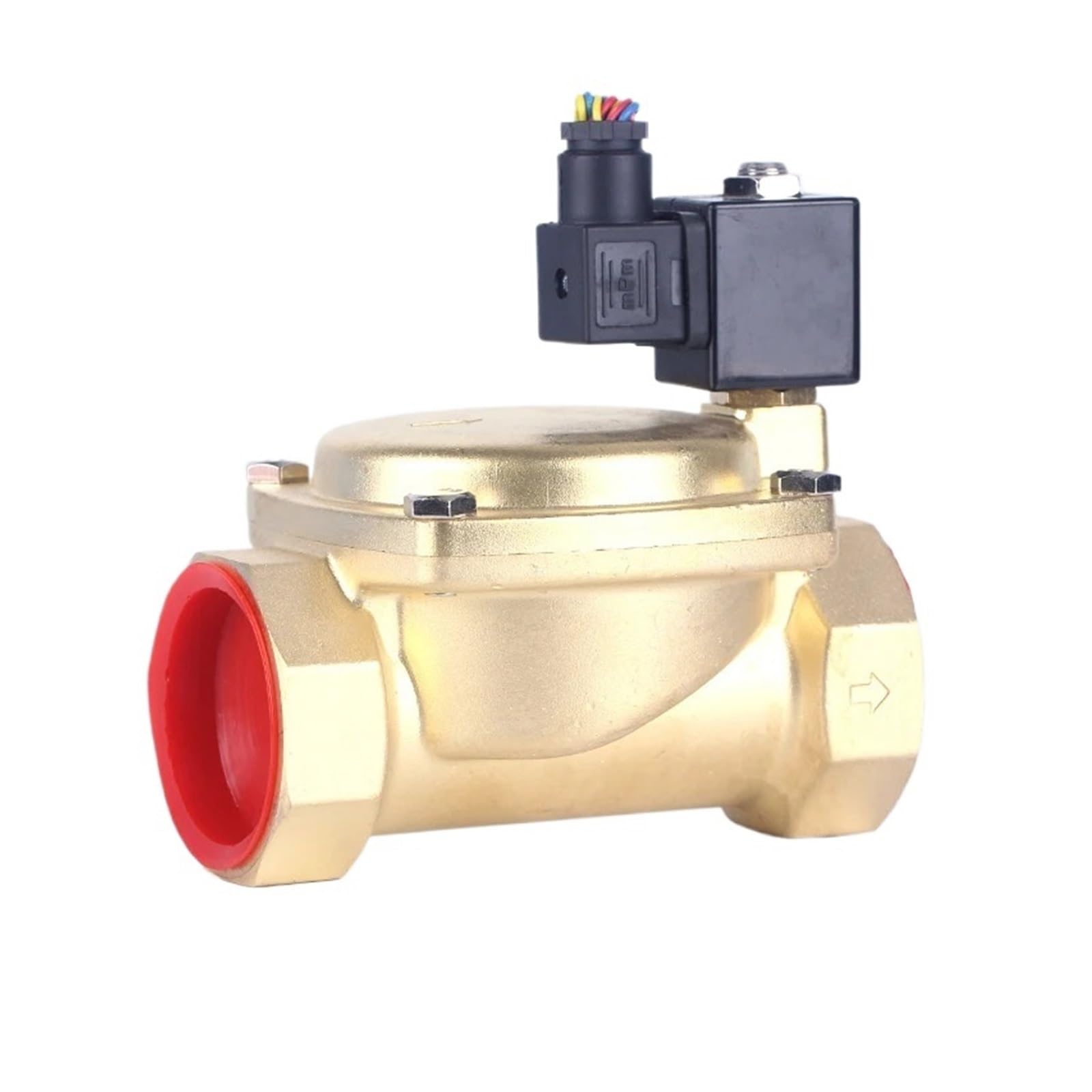 Électrovanne eau gaz laiton sécuriser circuit haute pression normalement fermée BSP