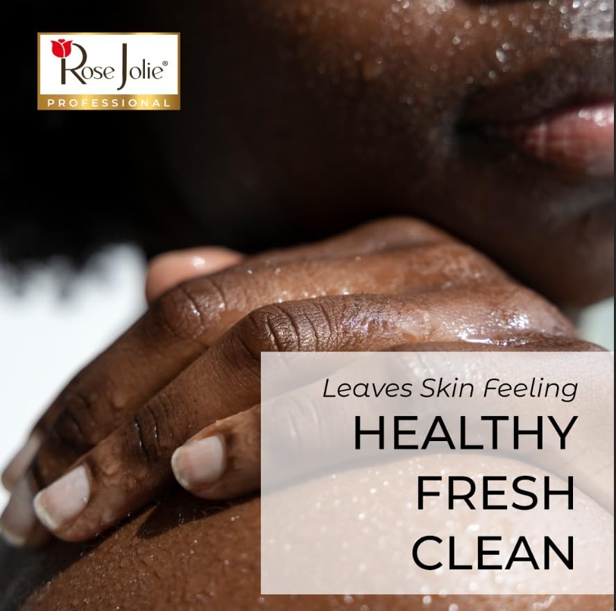 Rose Jolie Coconut Body Wash with Aloe Vera & Vitamin E, 24-Hour Hydration, Moisturizing Body Cleanser for All Skin, Sulfate-Free, Paraben-Free, 18 oz - Image 3