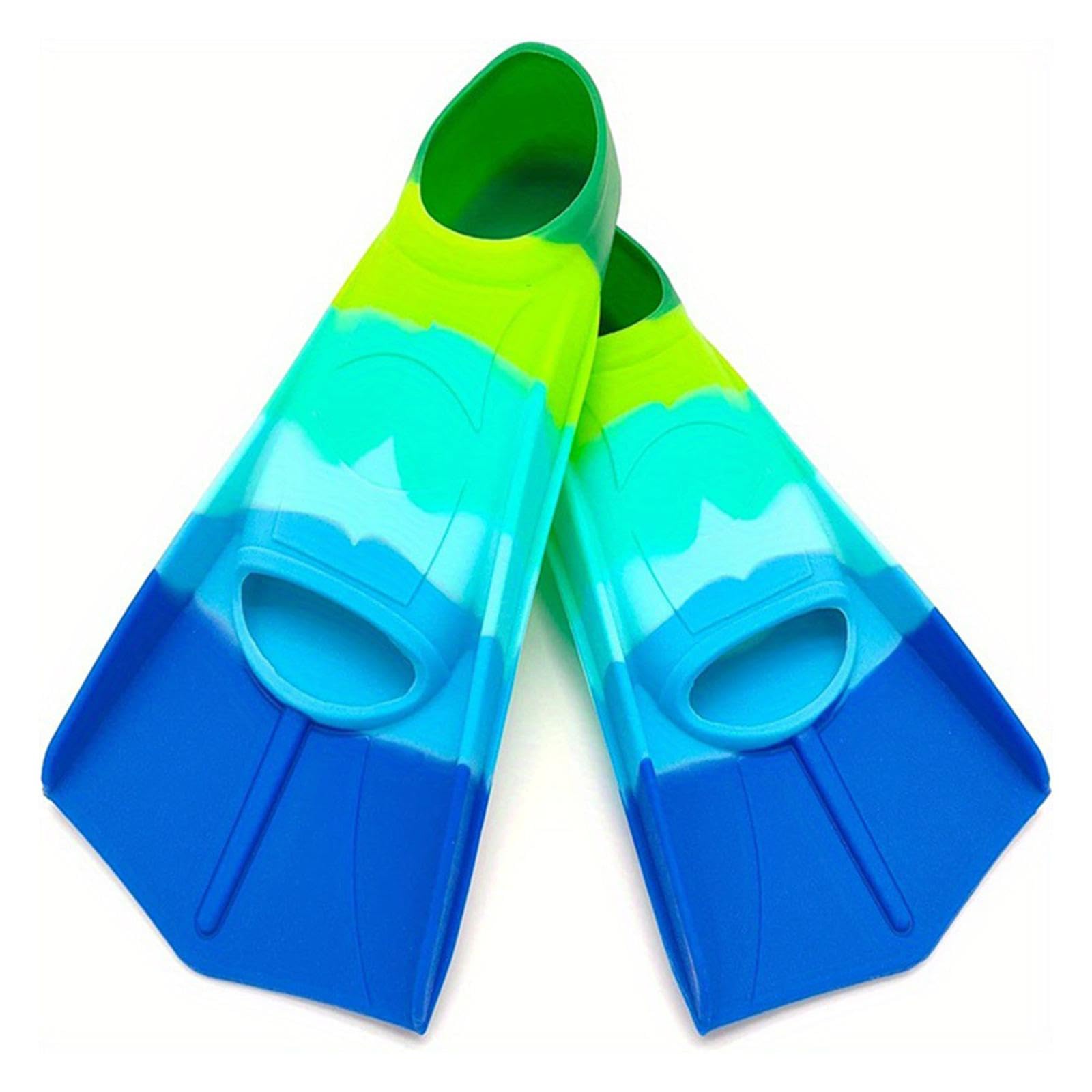 Set mit 2 Schwimmflossen für Kinder, Trainingsausrüstung für Jugendliche