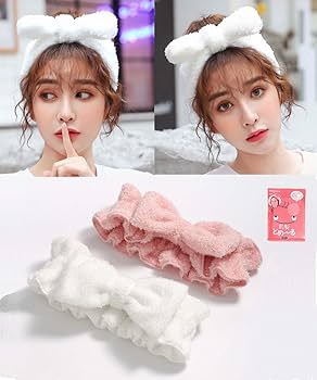 Frcolor ヘアバンド お風呂 ヨガ 化粧用 伸縮性あり 3個セット Amazon.co.jp: Frcolor ヘアバンド 洗顔用 ヘアターバン 蝶結び