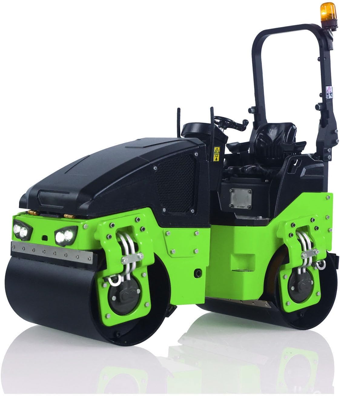 TOUCAN RC HOBBY Metal 1/14 Remote Control Road Roller BW120AD Mini RC Construction Car Flysky ST8 Radio Light System Outdoor RTR Model Vehicle for Adult