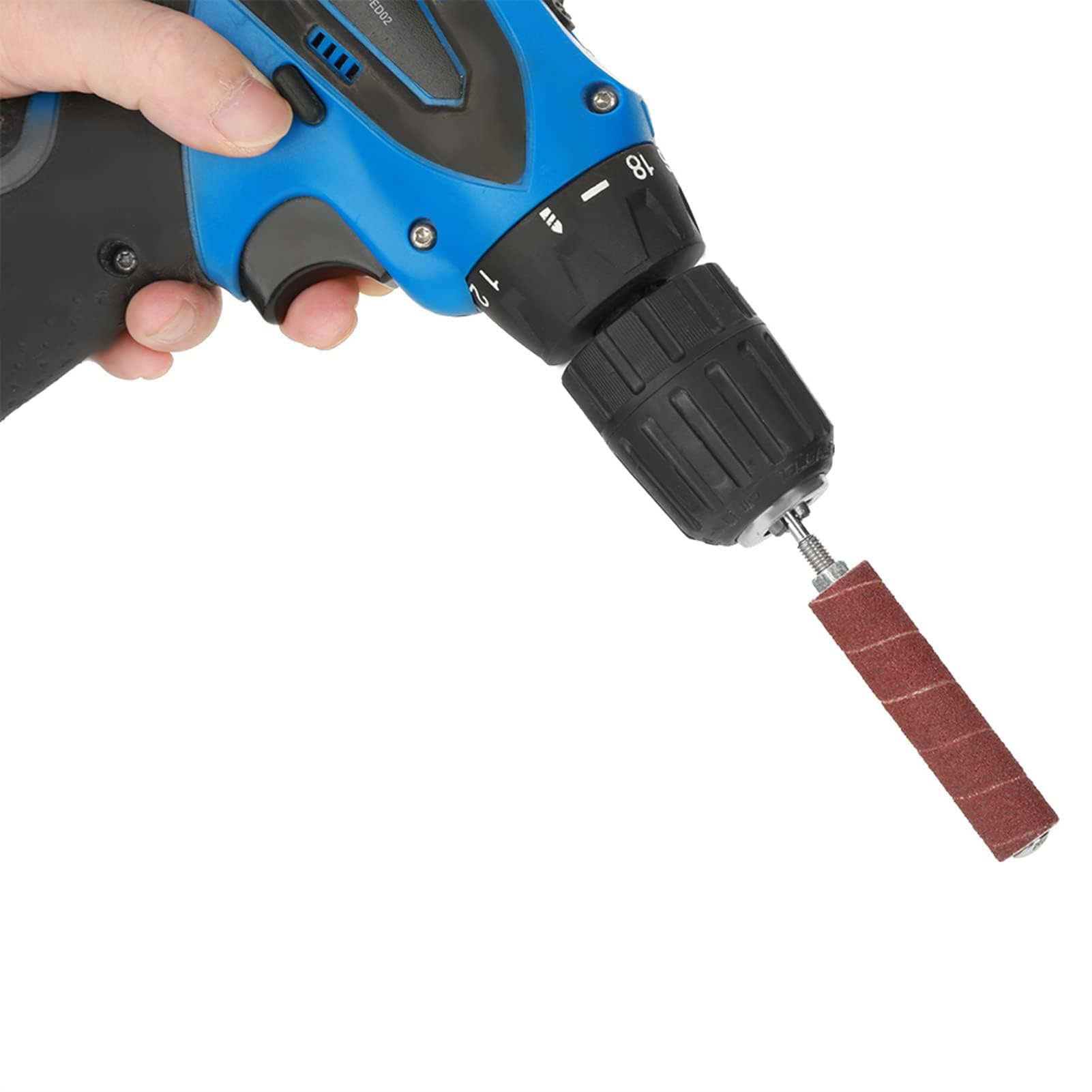 20-teiliges Schleifwalzen-Set für Standbohrmaschine & Bohrmaschine – Premium Schleifhülsen & Gummi-Schleiftrommeln für Holzbearbeitung & Kantenschliff inkl. Aufbewahrungskoffer
