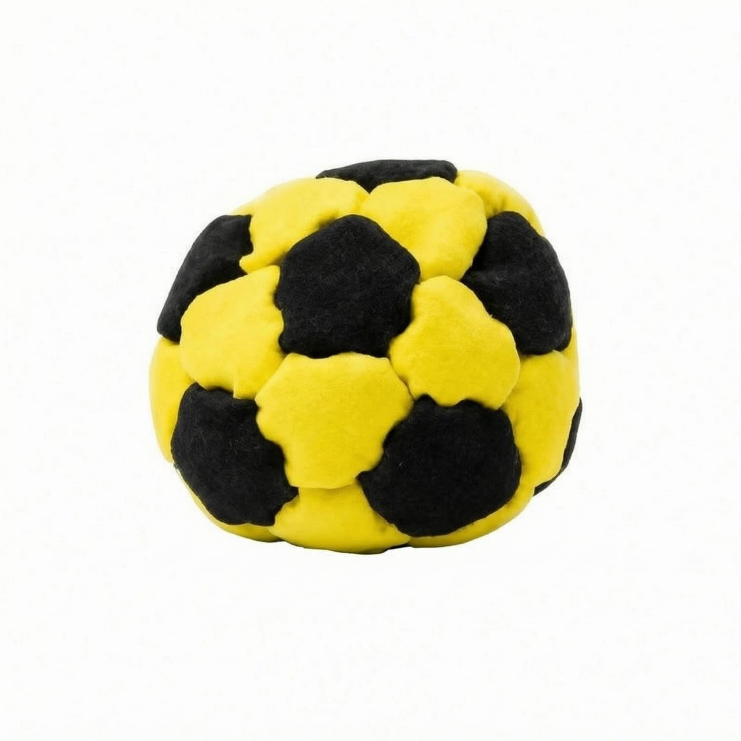 Stitched Soccer Ball Sandbag Cushioned Soft Yellow Black | Construction Specification Practical Black Yellow-image-14