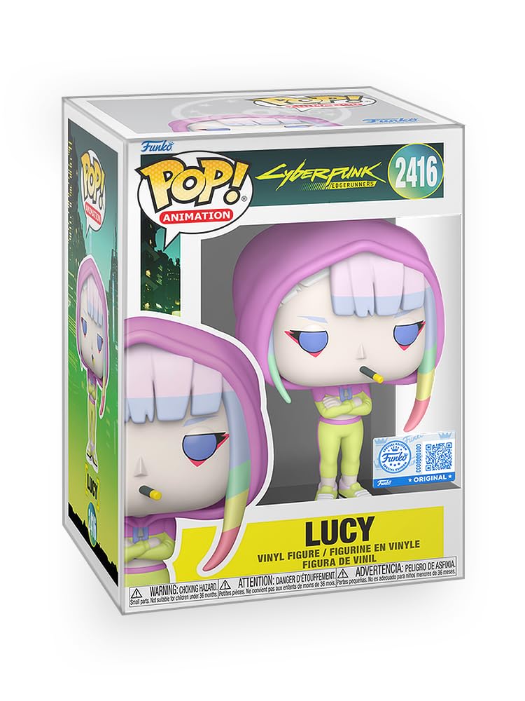 Pop Cyberpunk Edgerunner - Lucy in Hoodie Vinyl Figure
