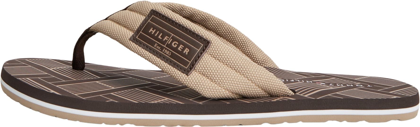 Tommy Hilfiger Flag Patch Beach Sandal Fm0fm06004 TongsHomme