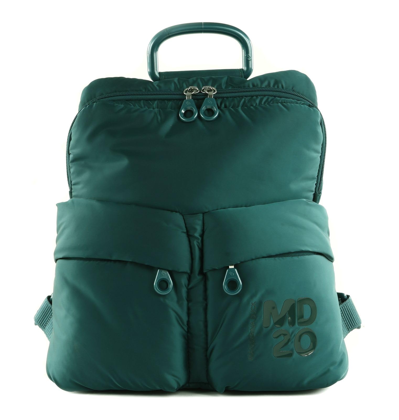 Mandarina Duck, MD20 BALLON BACKPACK Damski, Rozmiar uniwersalny, Rain Forest, Taglia unica