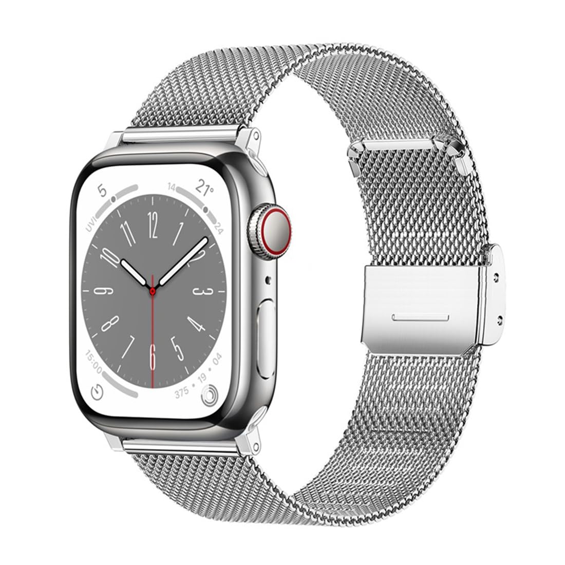 Correa de Reloj Compatible con Amazfit GTR 22mm, Mujer Hombre Ajustable Correa de Malla para Reloj para GTR3/GTR3 Pro/GTR4/GTR4 Pro