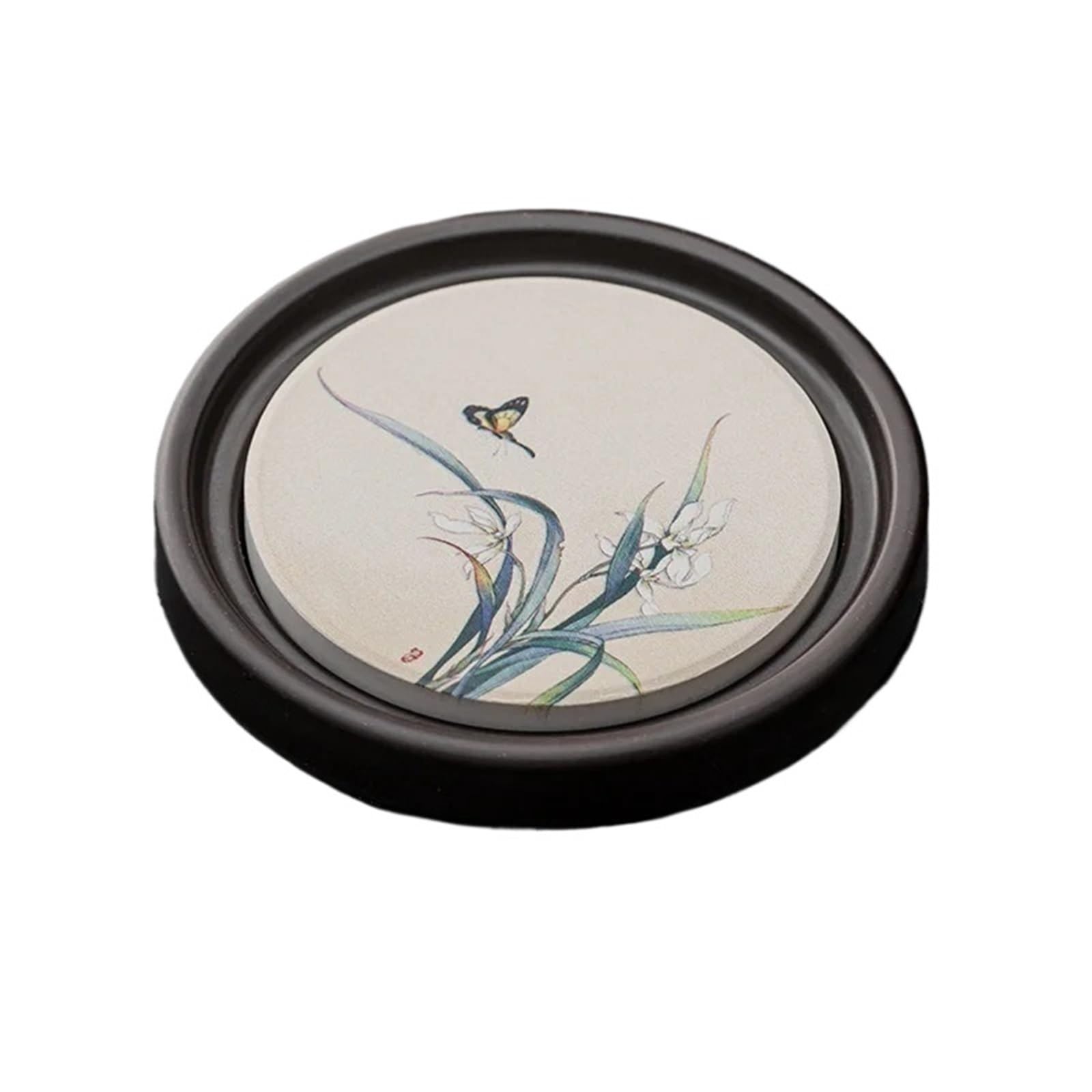 Bakelite Absorbent Coaster With Cup Holder Creative Tea Tray Rack(02)