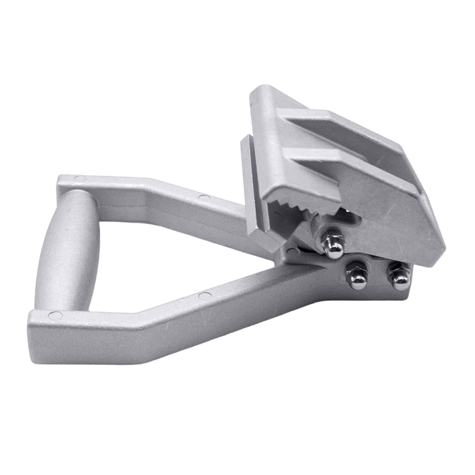 Strumento di installazione del tappeto con bocche seghettate per impugnature salde leve azione forte forza di trazione maniglia ergonomica strumento di rimozione della costruzione in alluminio