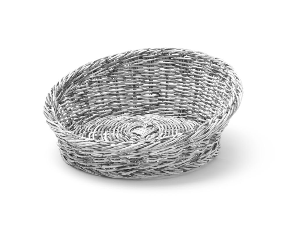 Cestino Per Pane HENDI In Acciaio Inox – Nero, ⌀310x120 Mm – Lavabile In Lavastoviglie