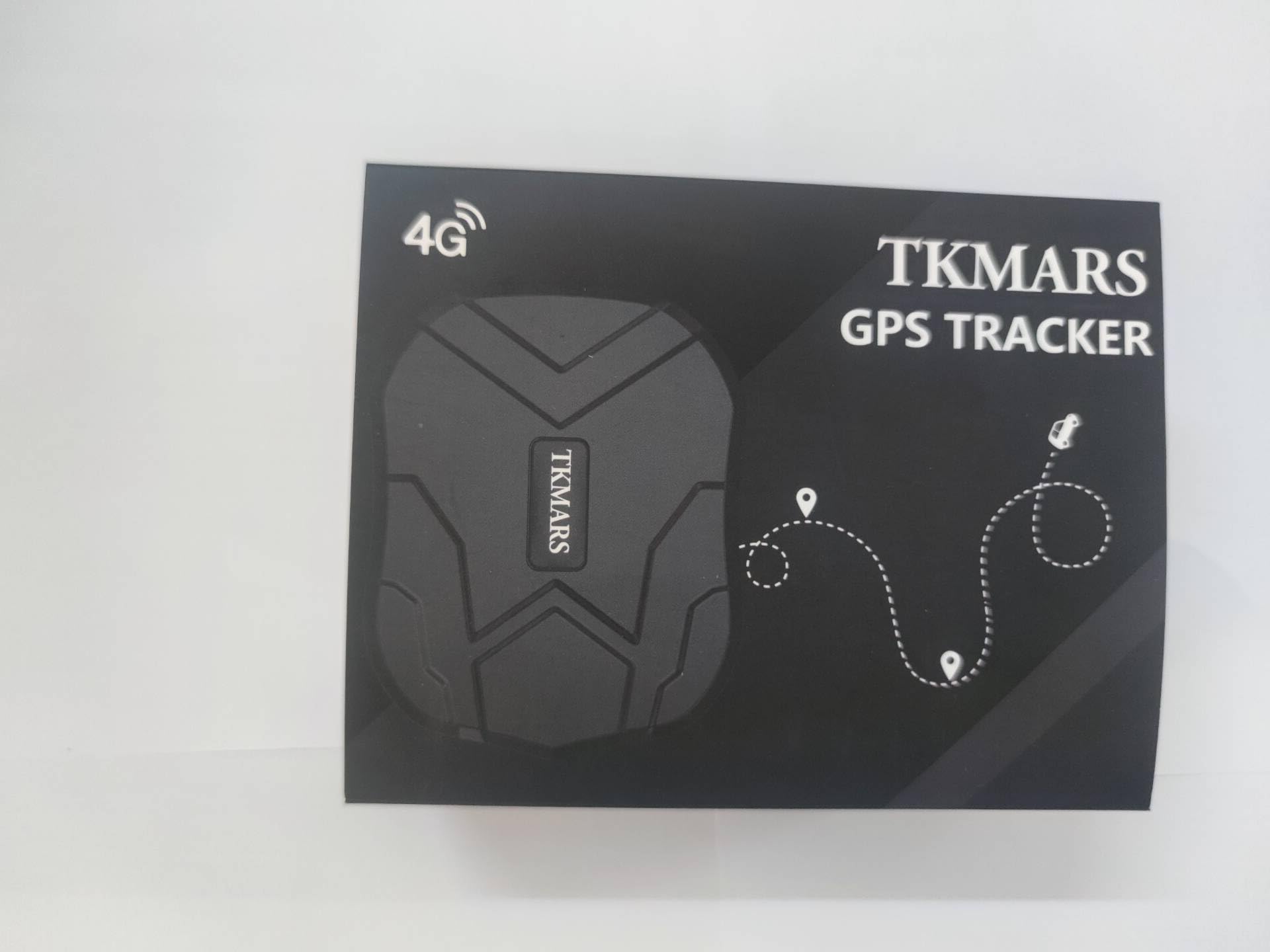 localizador GPS para Coche 4G Tarjeta SIM Incorporada, 5000mAh Batería 90 Días de Espera IP65 Impermeable Antirrobo GPS Tracker, Seguimiento en Tiempo Real a Través App, Múltiples Funciones de Alarma