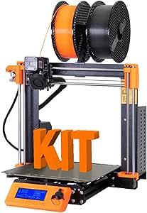 Original Prusa i3 MK3S+ 3D Printer kit, Removable Print Sheets, Beginner-friendly 3D Printer DYI Kit, Fun to Assemble, Automatic Calibration, Filament sample Included, Print Size 9.84×8.3×8.3 in.