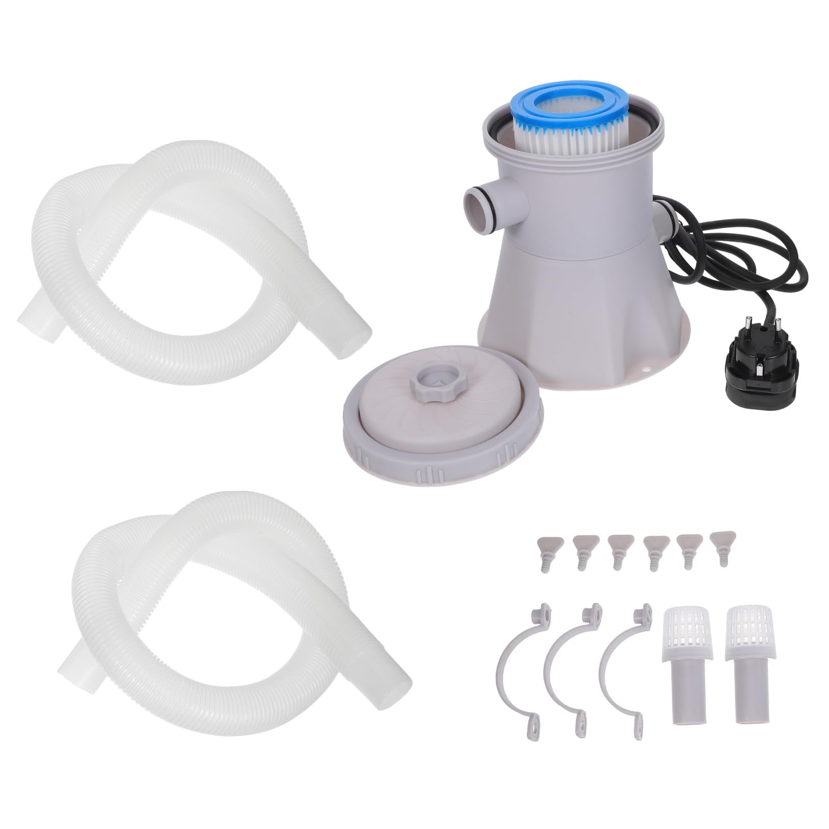 Pompe de filtration électrique pour piscine avec circulation étanche et nettoyage spa