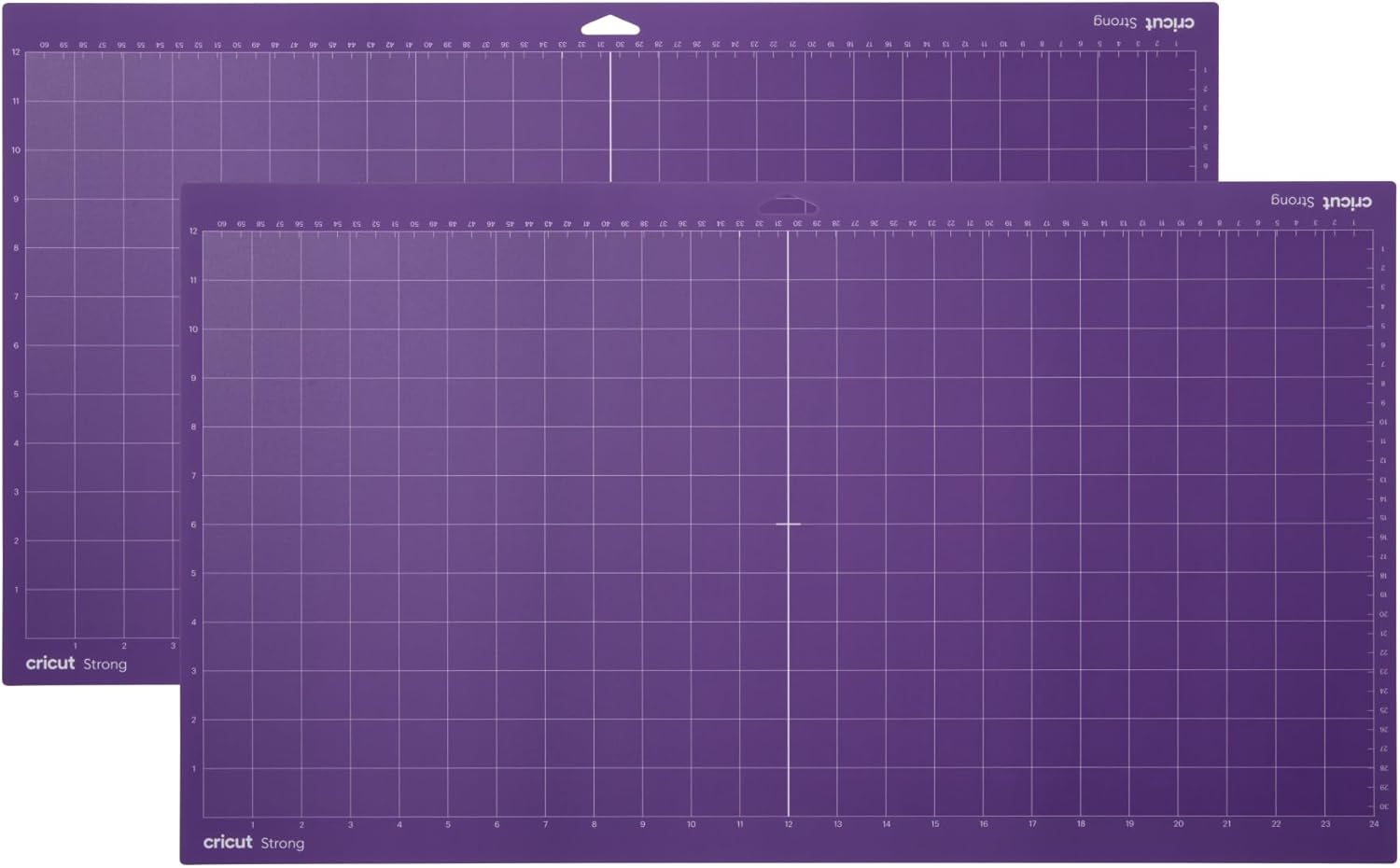 Cricut Strong Grip Performance Machine Mat, 24 in x 12 in (2 ct) - Compatible with Cricut Venture 24 in x 12 in StrongGrip