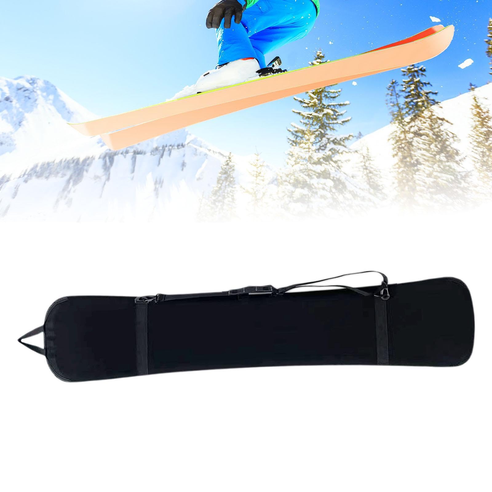 Housse de Ski/Snowboard avec Sac à et Bretelles réglables pour Un Transport Facile. antirouille pour Le Transport de Votre Snowboard.