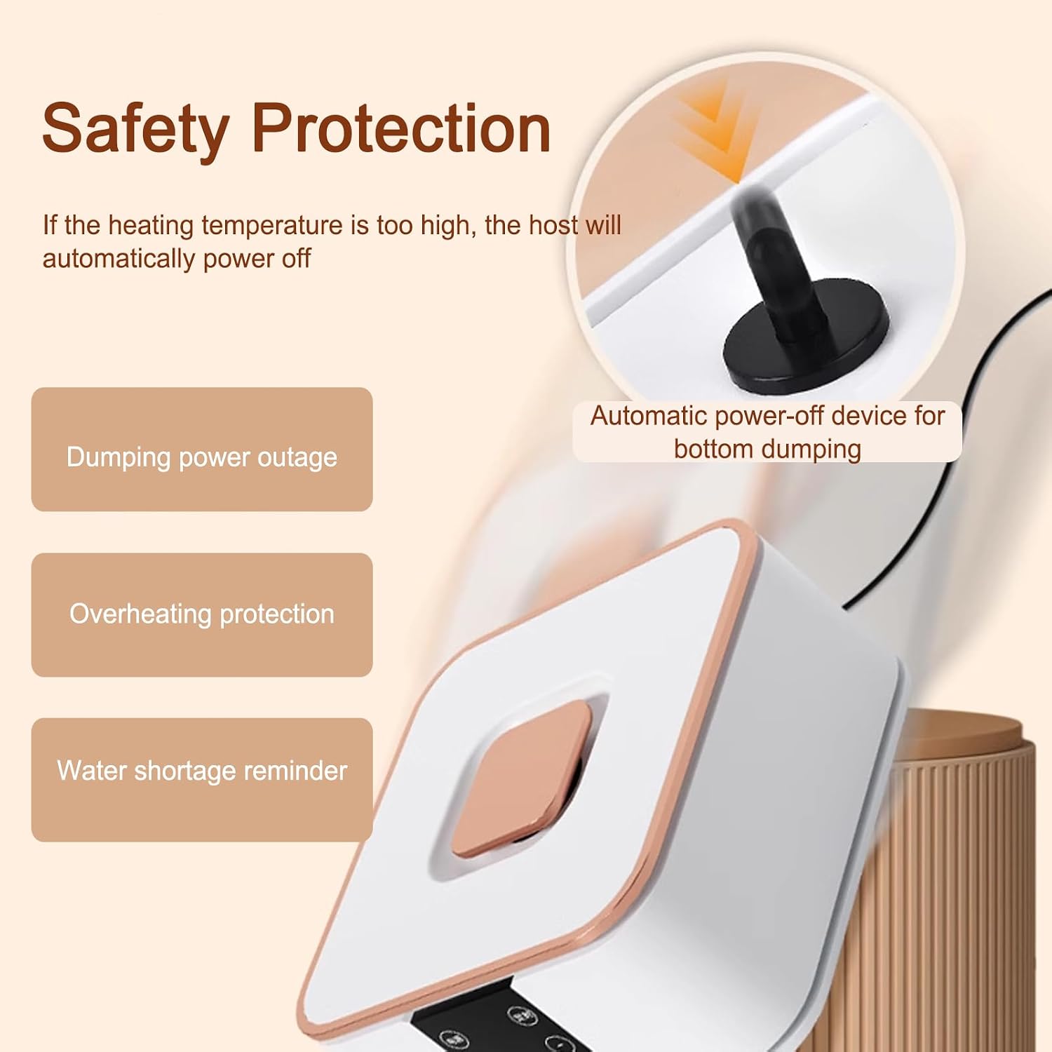 Buhelyc Water Heated Mattress Pad, Plumbing Electric Heating Blanket Without Radiation, Remote Control, Timing, Overheating Protection, Zone Temperature Control, Quick Heat, Mute(Size:180 * 200CM)